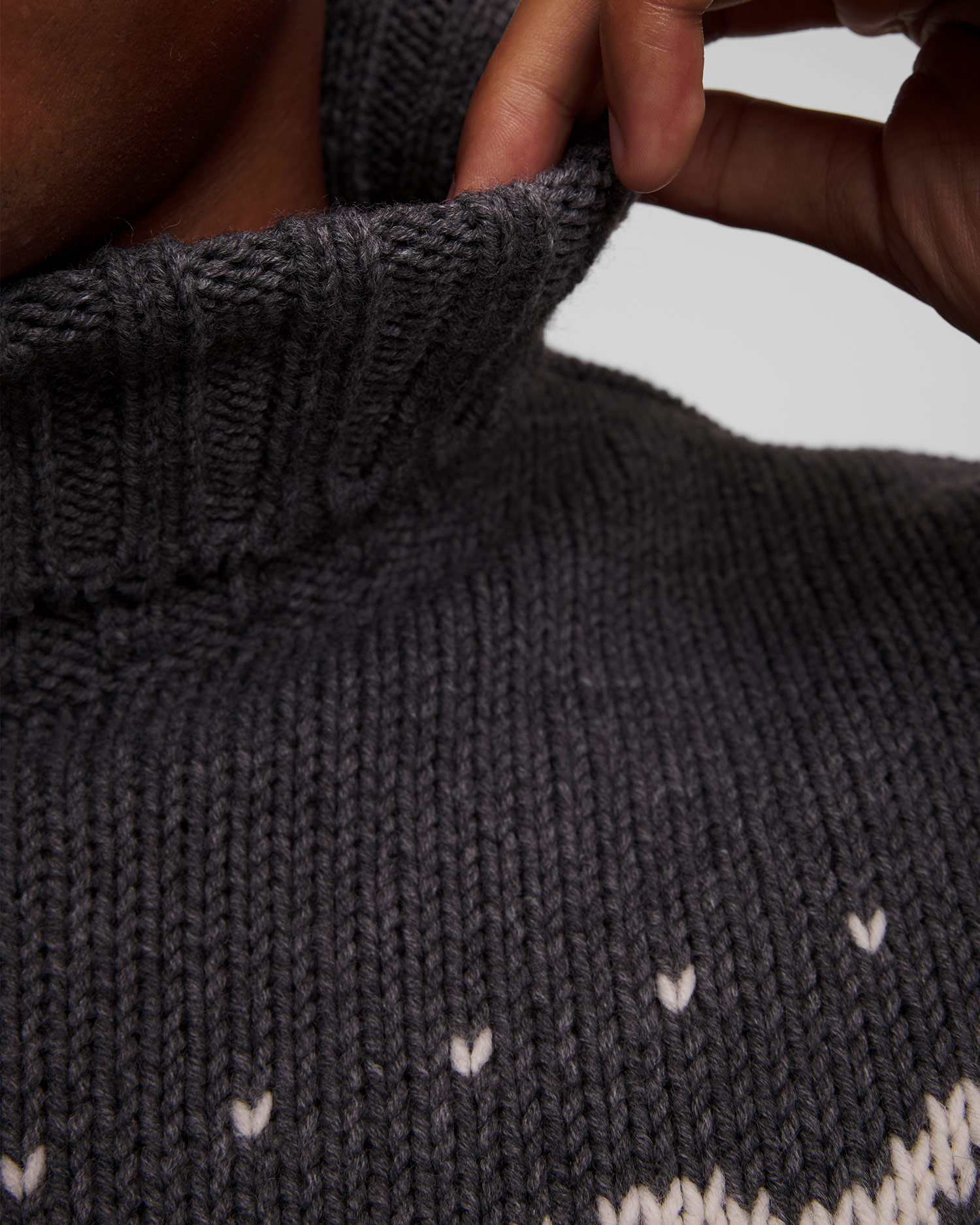 Paul&Shark Herren-Rollkragenpullover aus Wolle