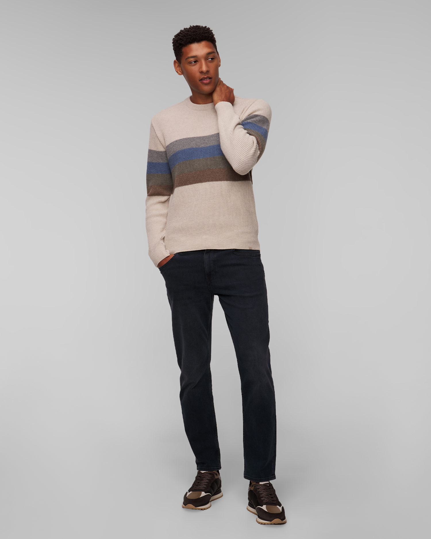 Pulover din lână pentru bărbați Paul&Shark Knitted