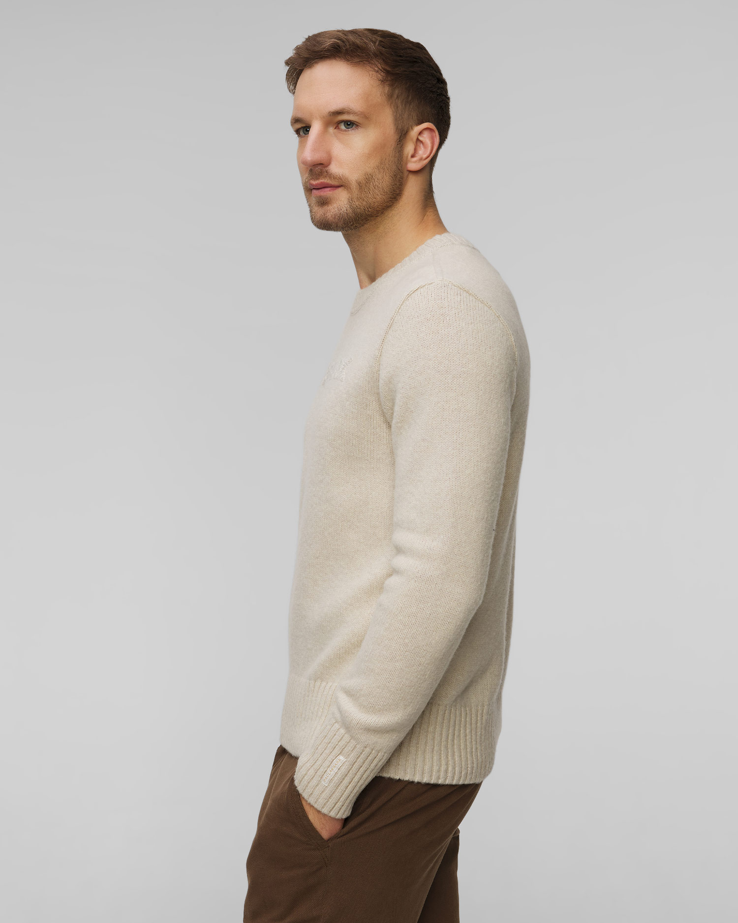 Pánsky vlnený sveter Paul&Shark Knitted
