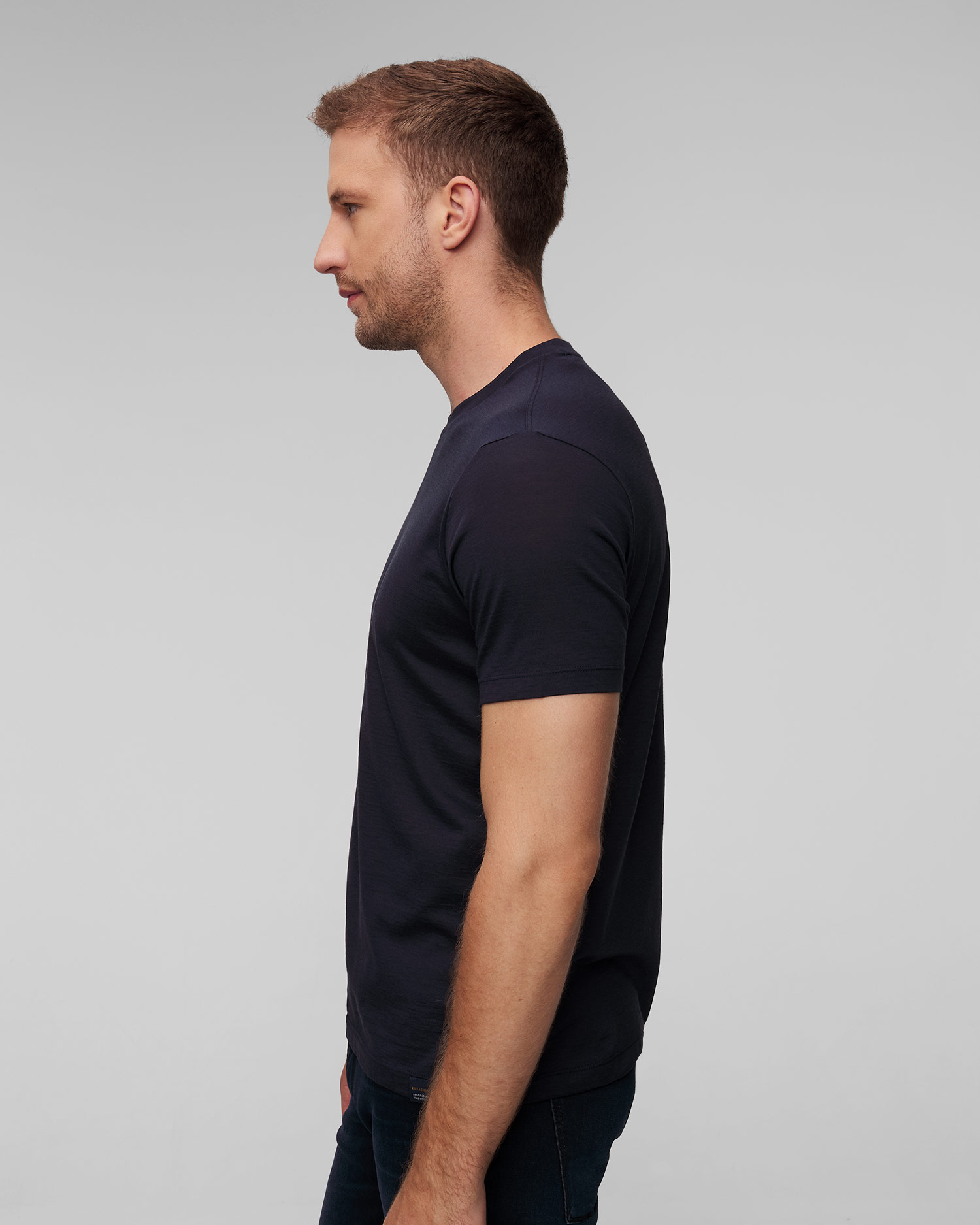 Men's navy blue T-shirt Paul&Shark Silk