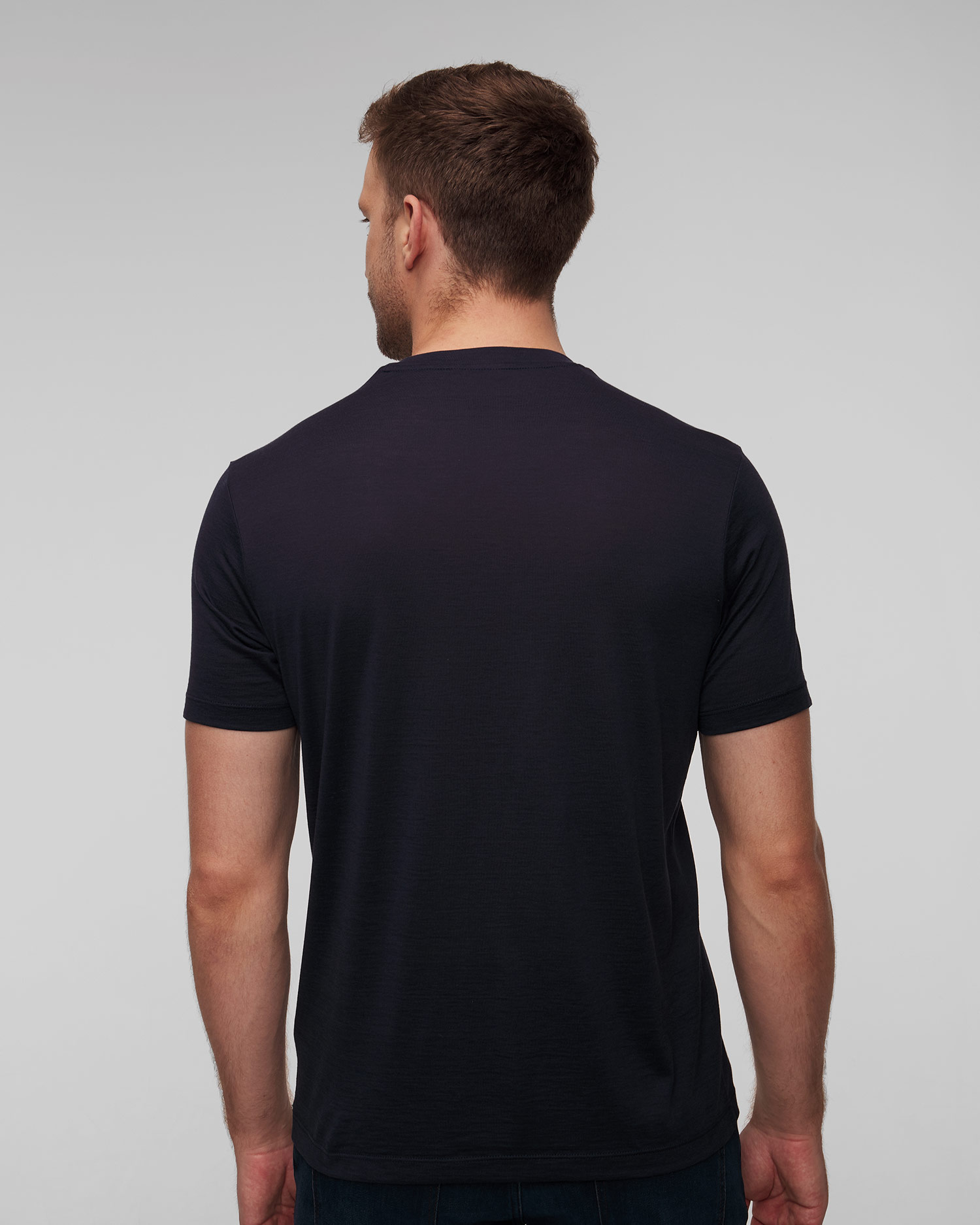Men's navy blue T-shirt Paul&Shark Silk