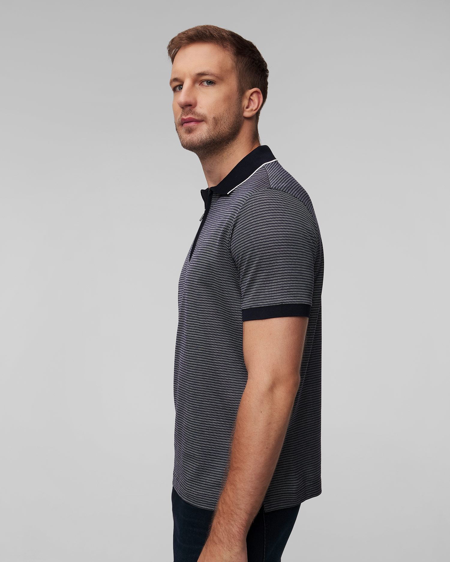 Men's navy blue polo Paul&Shark