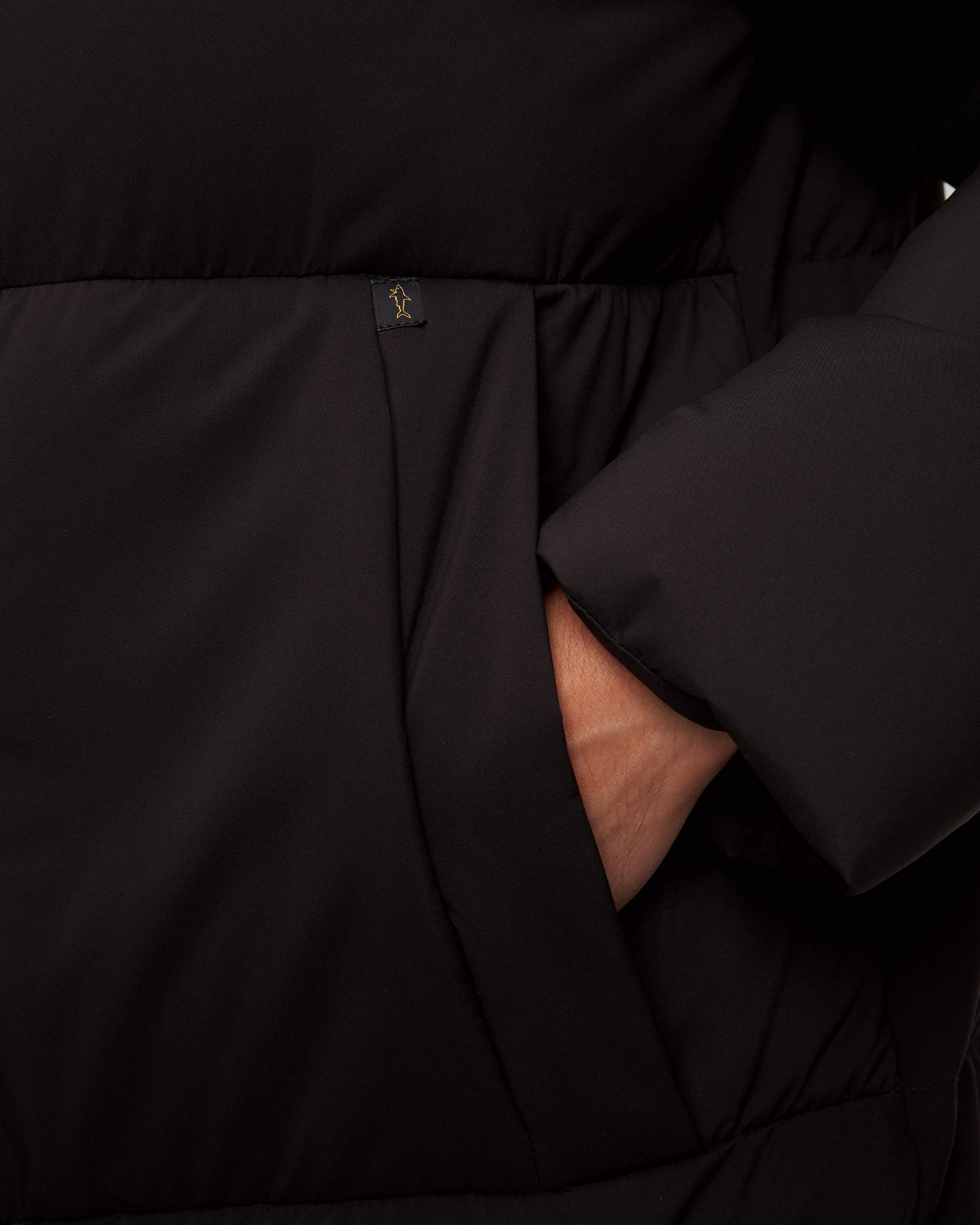 Men's black down jacket Paul&Shark Down Parka