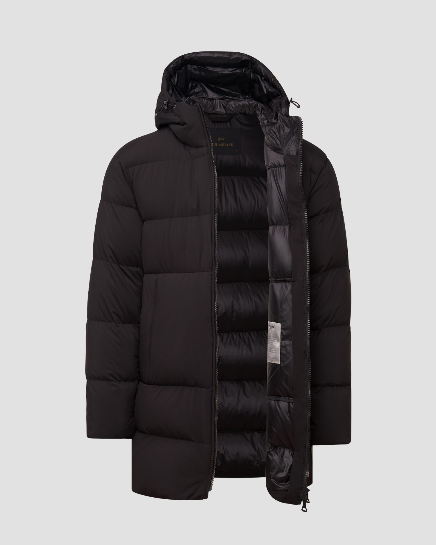 Men's black down jacket Paul&Shark Down Parka