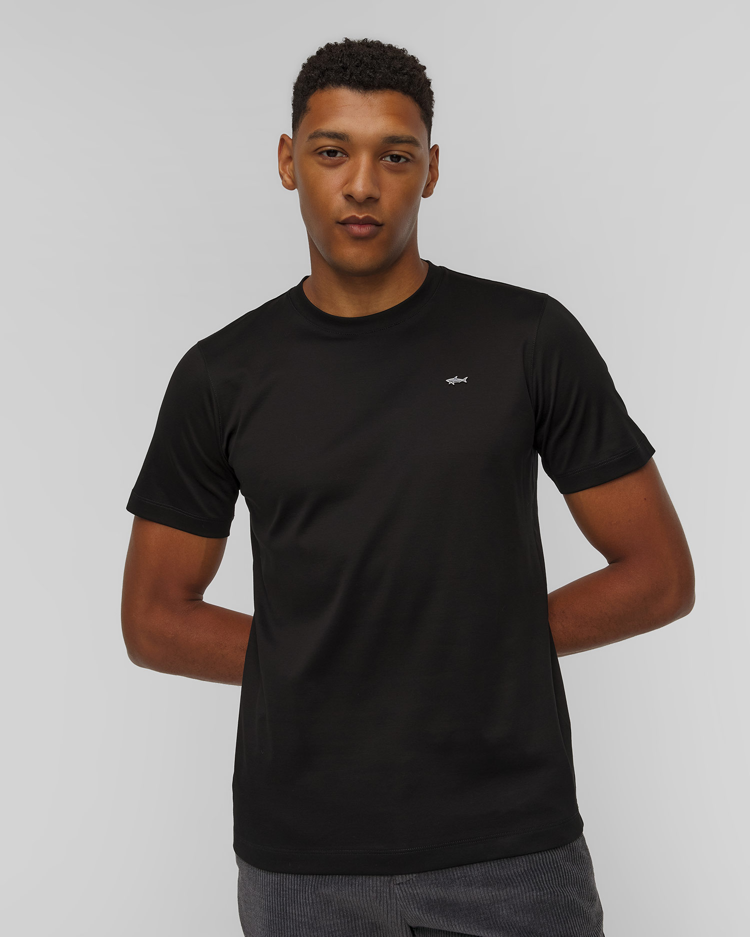 Granatowy T-shirt męski Paul&Shark