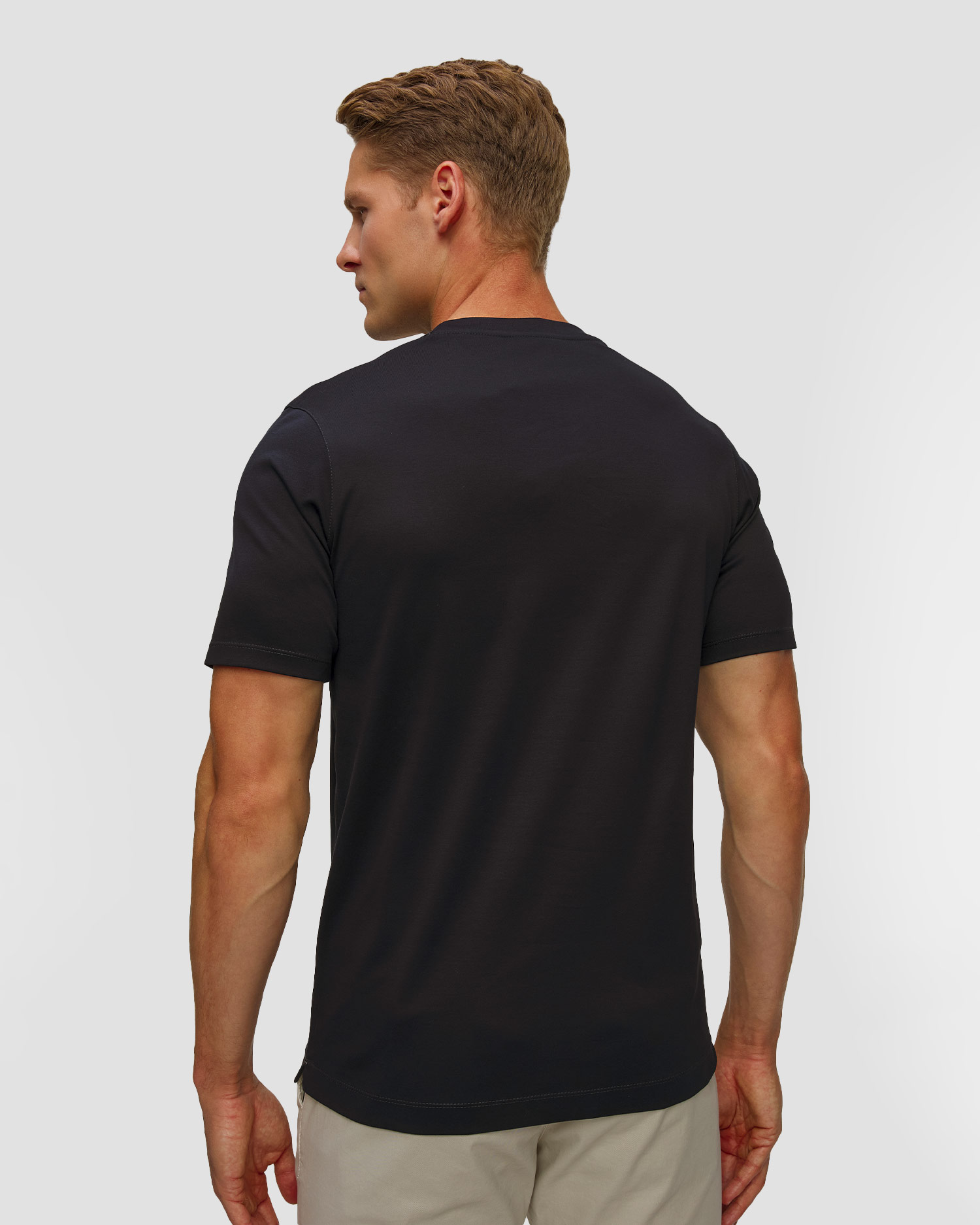 Granatowy T-shirt męski Paul&Shark