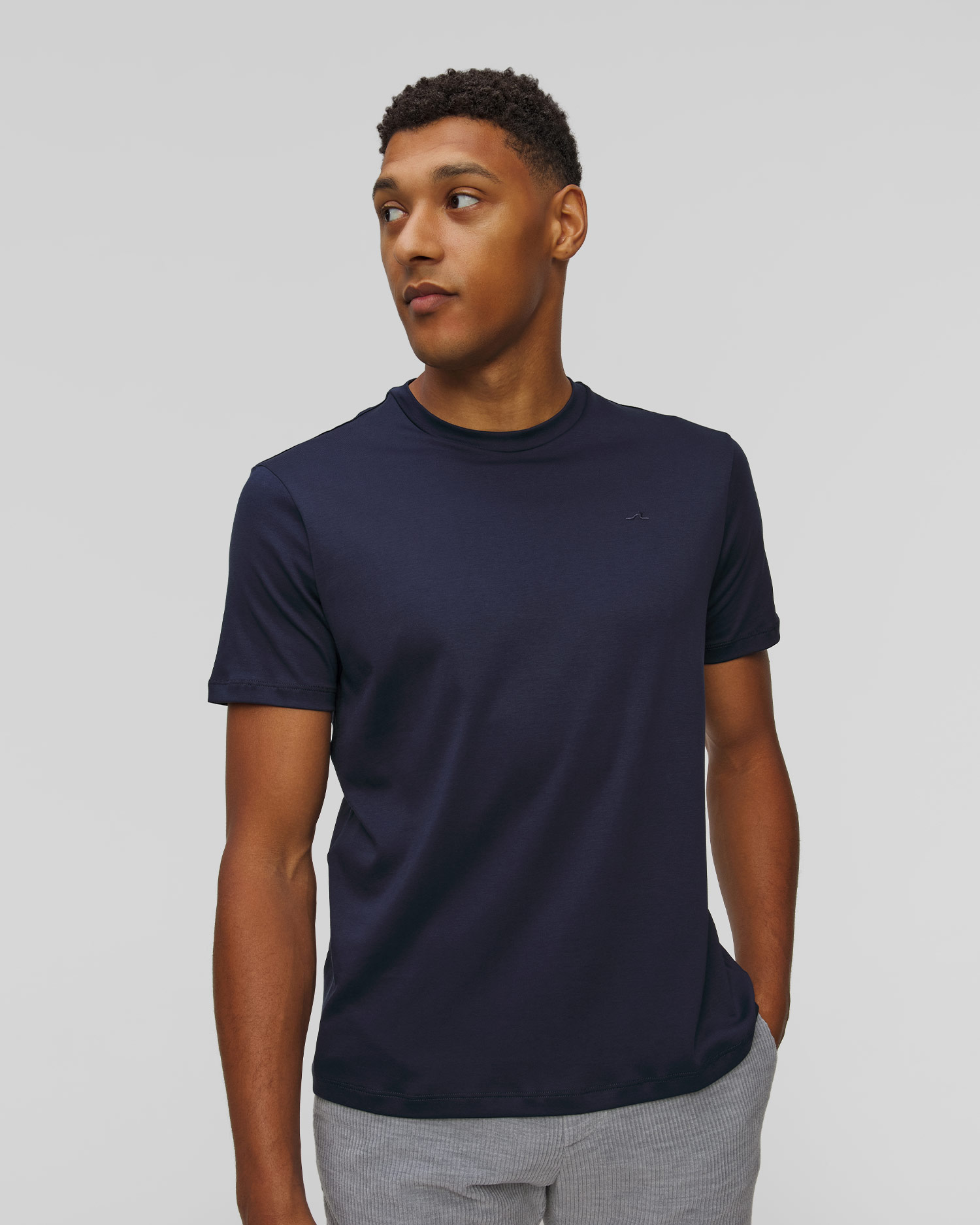 Granatowy T-shirt męski Paul&Shark