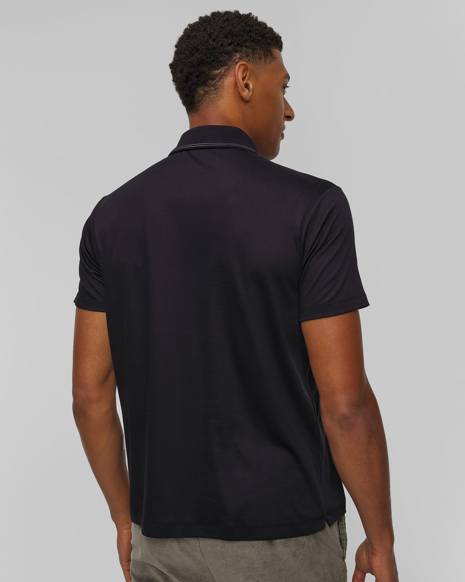 Polo bleu marine pour hommes Paul&Shark