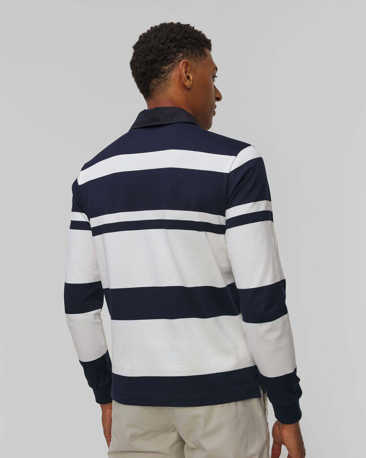 Polo rayé pour hommes Paul&Shark