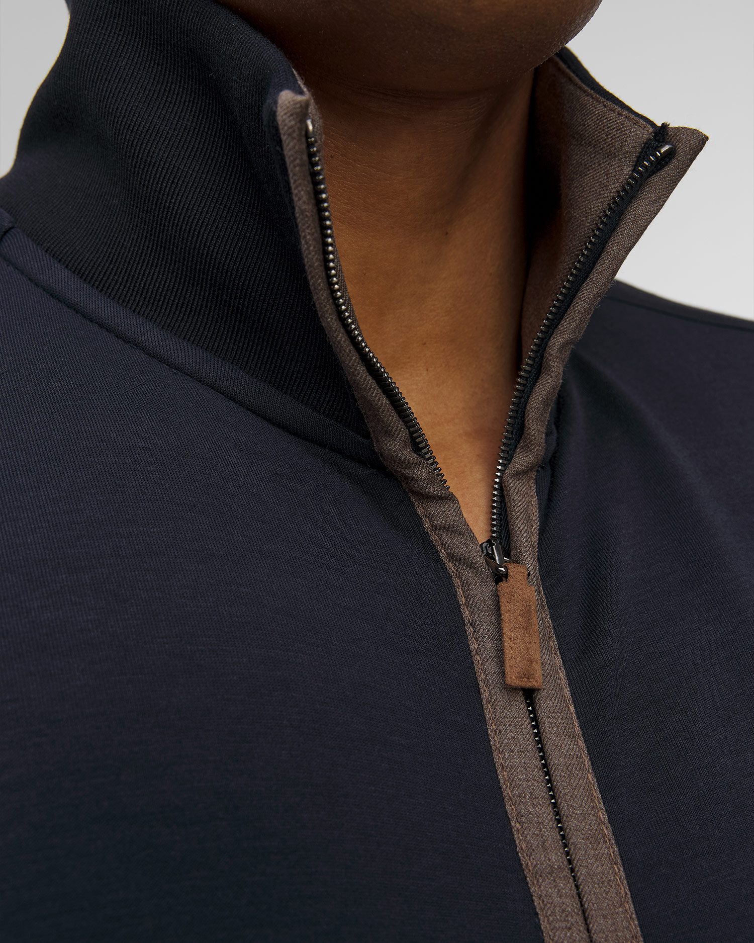 Sweat-shirt bleu marine pour hommes Paul&Shark 