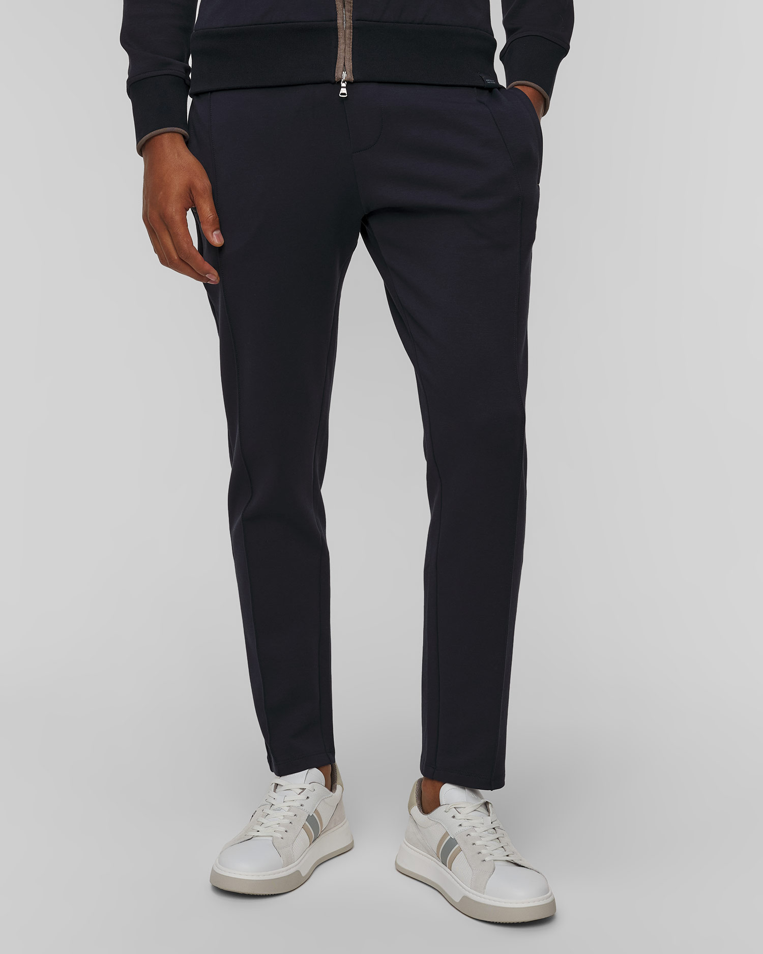 Pantalon bleu marine pour hommes Paul&Shark 