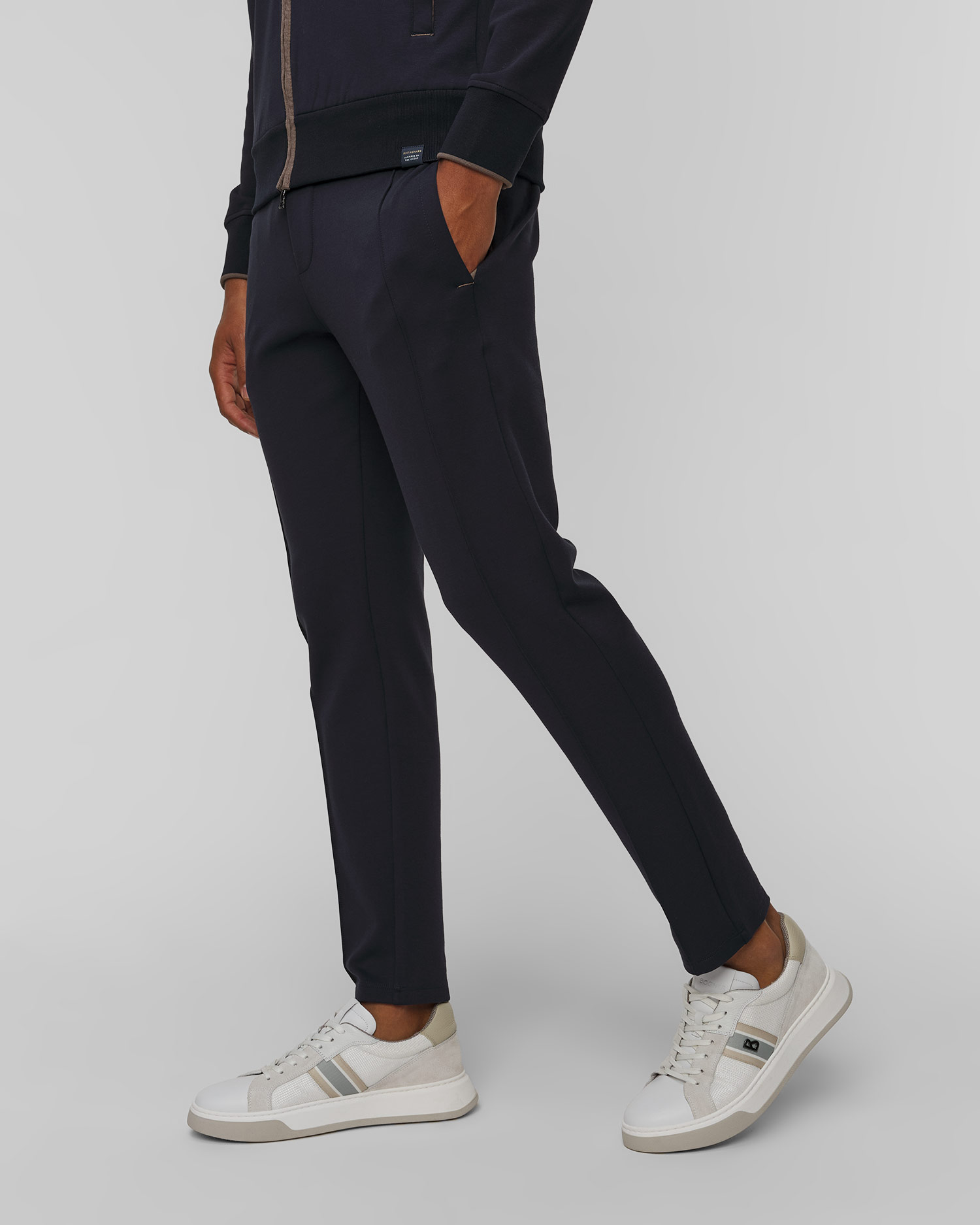 Pantalon bleu marine pour hommes Paul&Shark 