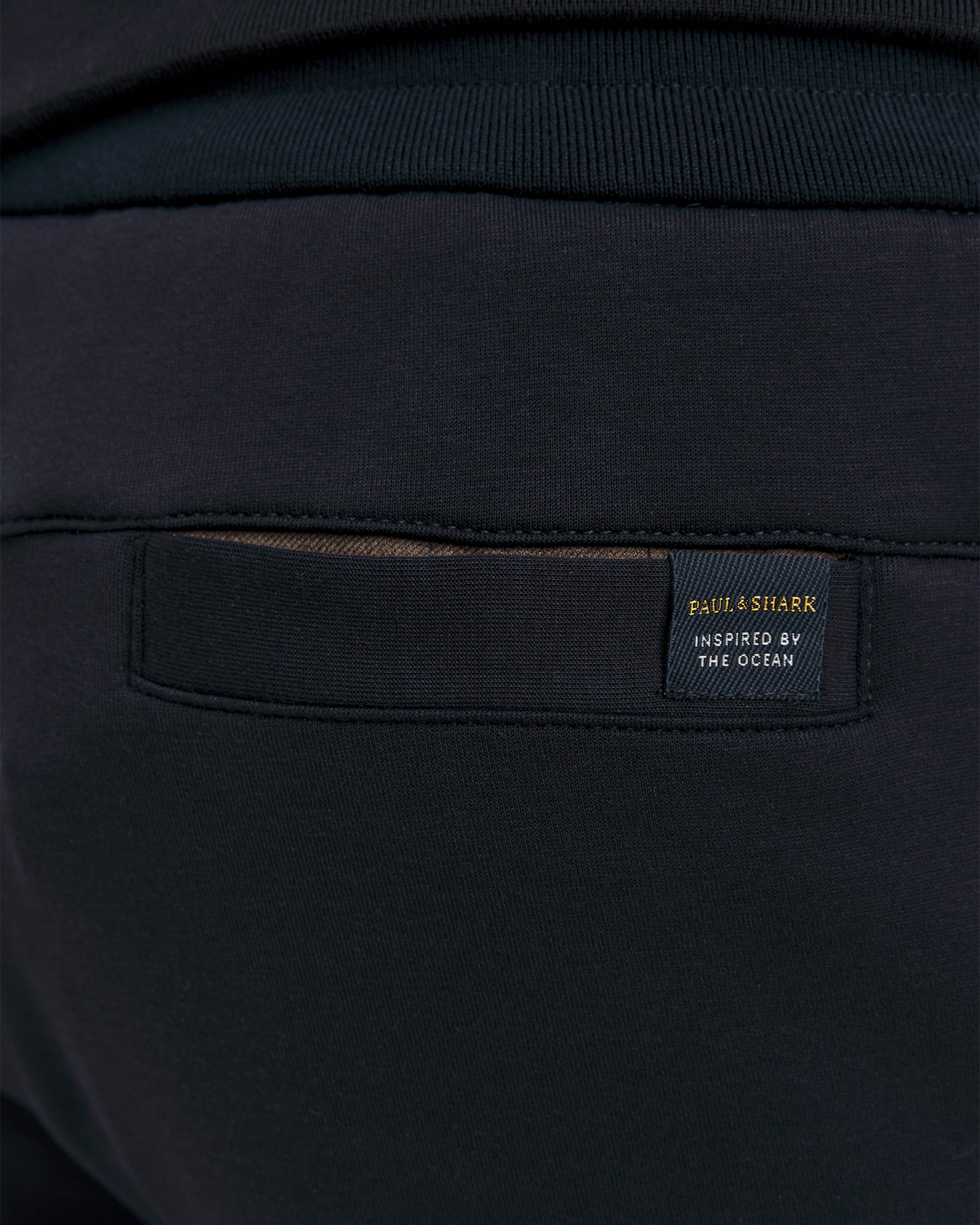 Pantalon bleu marine pour hommes Paul&Shark 
