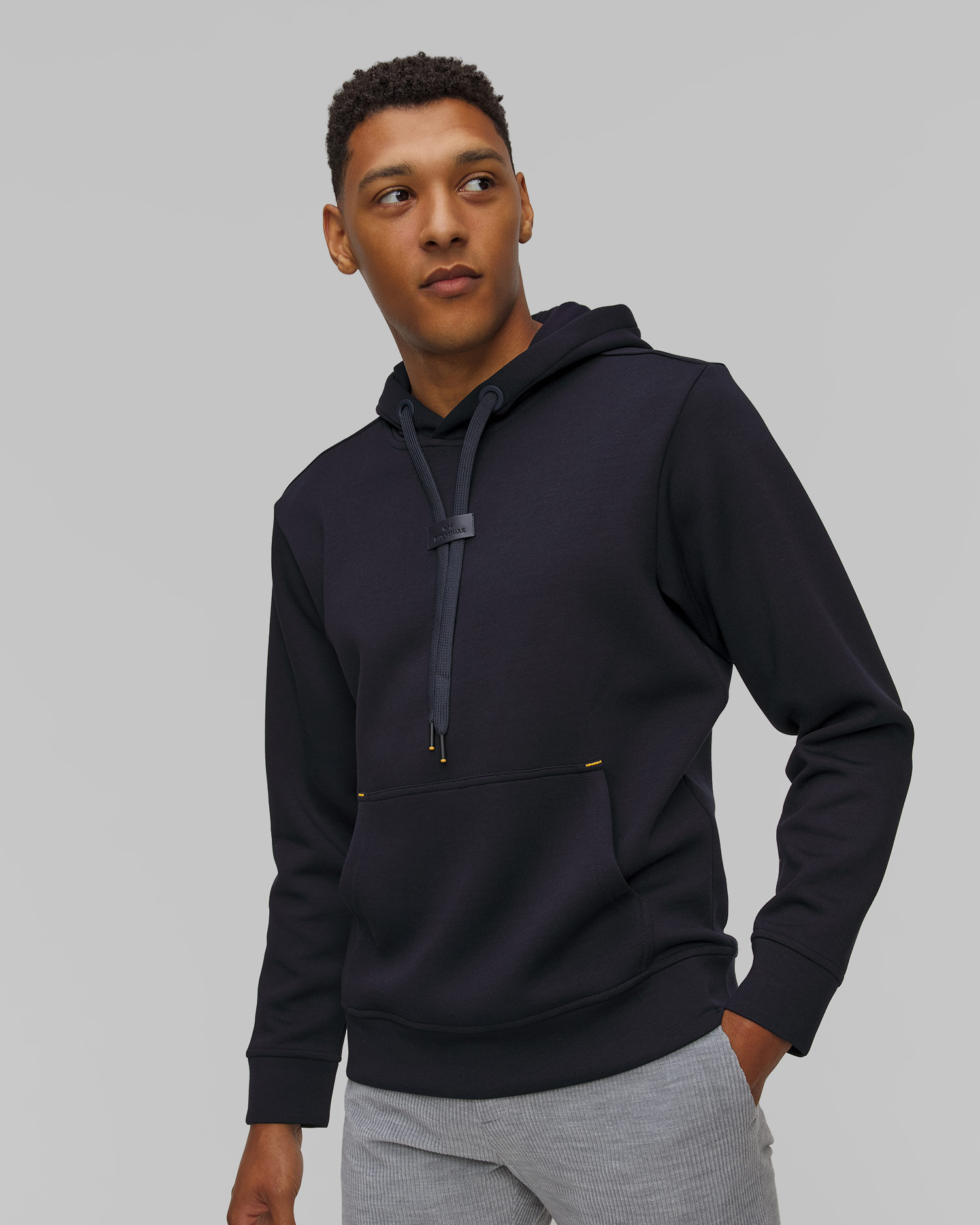 Sweat-shirt à capuche bleu marine pour hommes Paul&Shark 