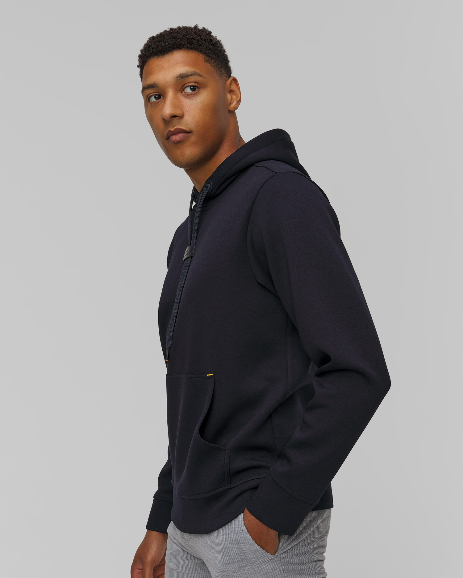 Sweat-shirt à capuche bleu marine pour hommes Paul&Shark 