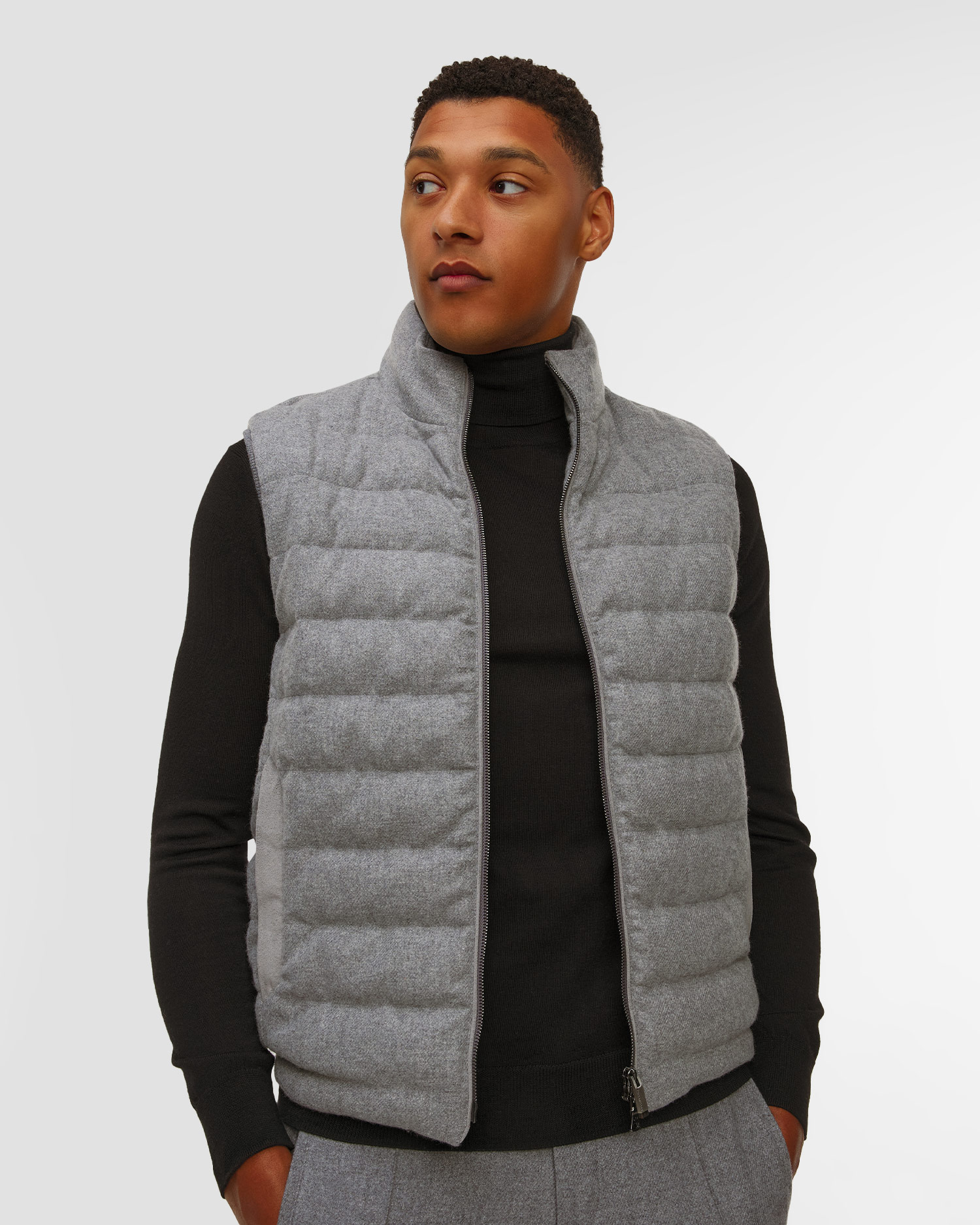 Wełniana kamizelka męska Paul&Shark