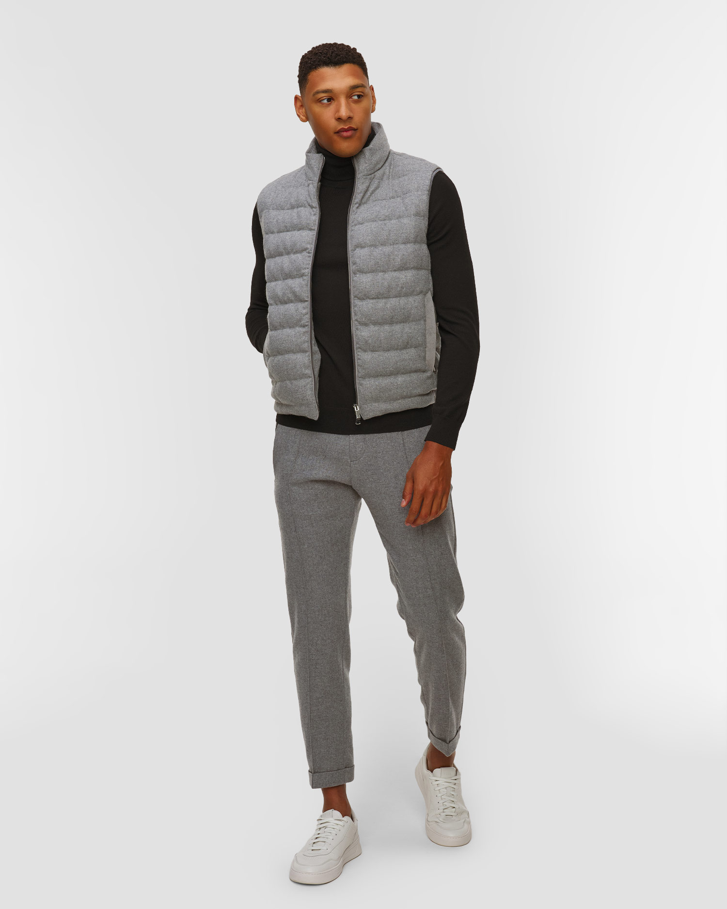 Wełniana kamizelka męska Paul&Shark