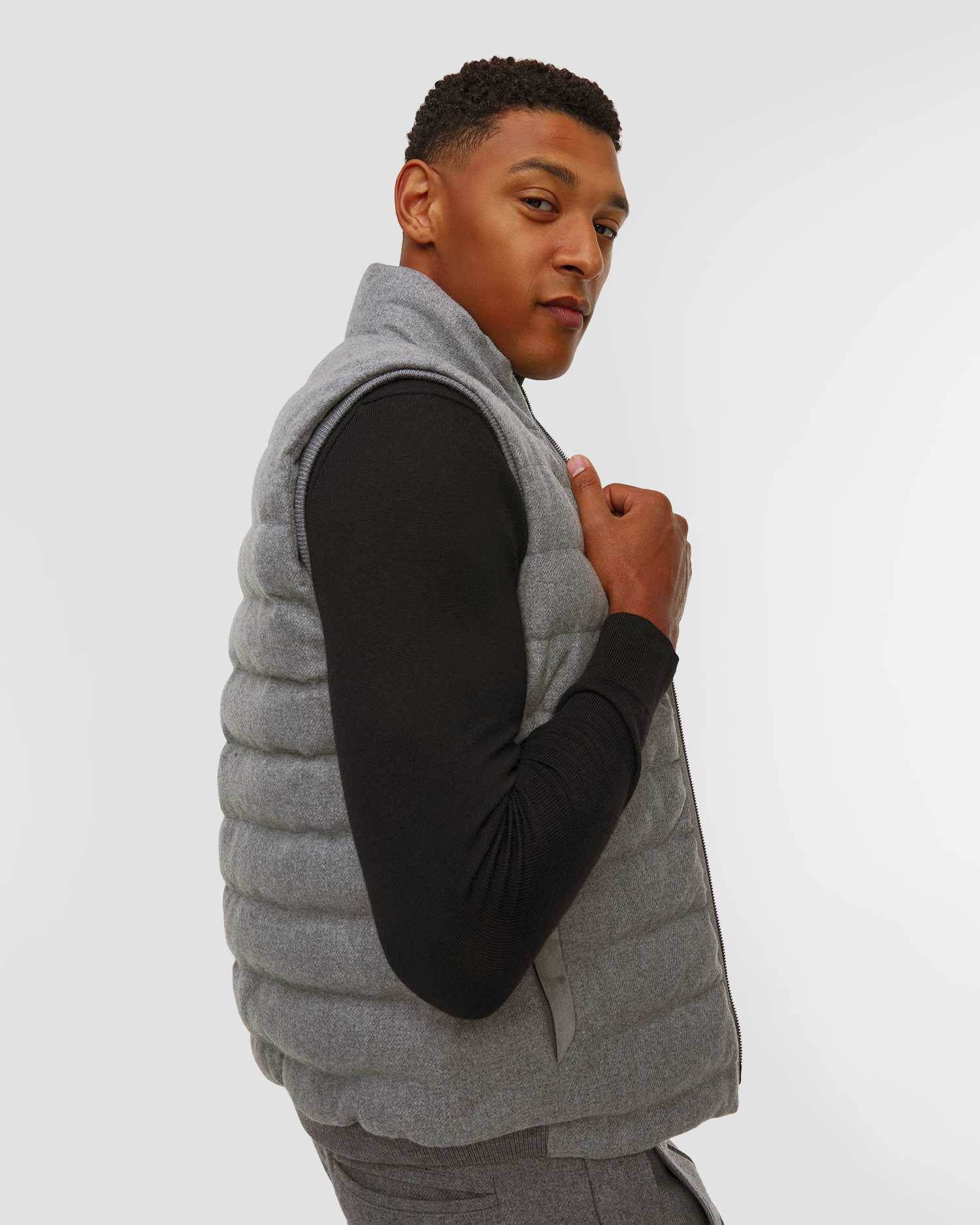 Wełniana kamizelka męska Paul&Shark