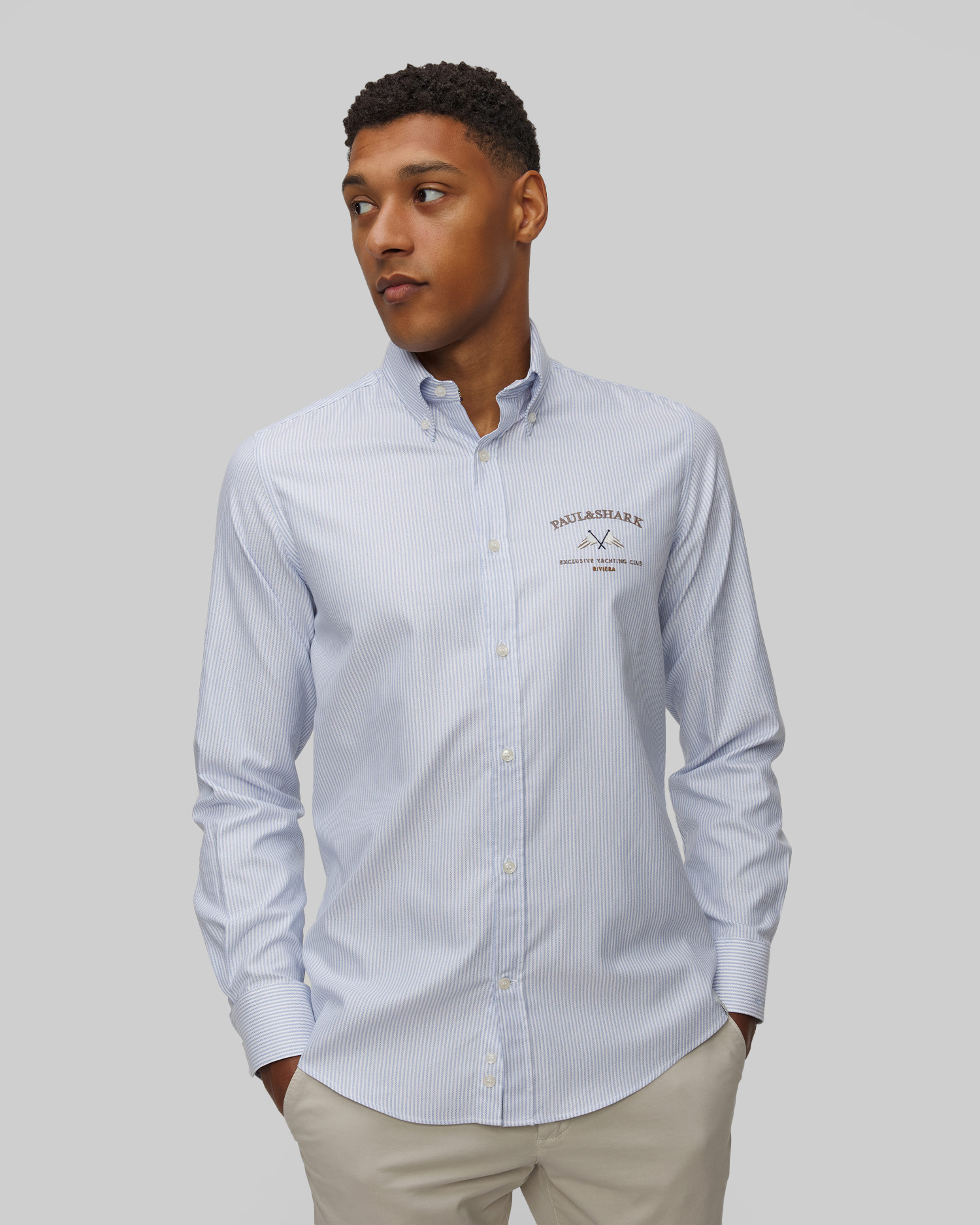Koszula w prążki męska Paul&Shark
