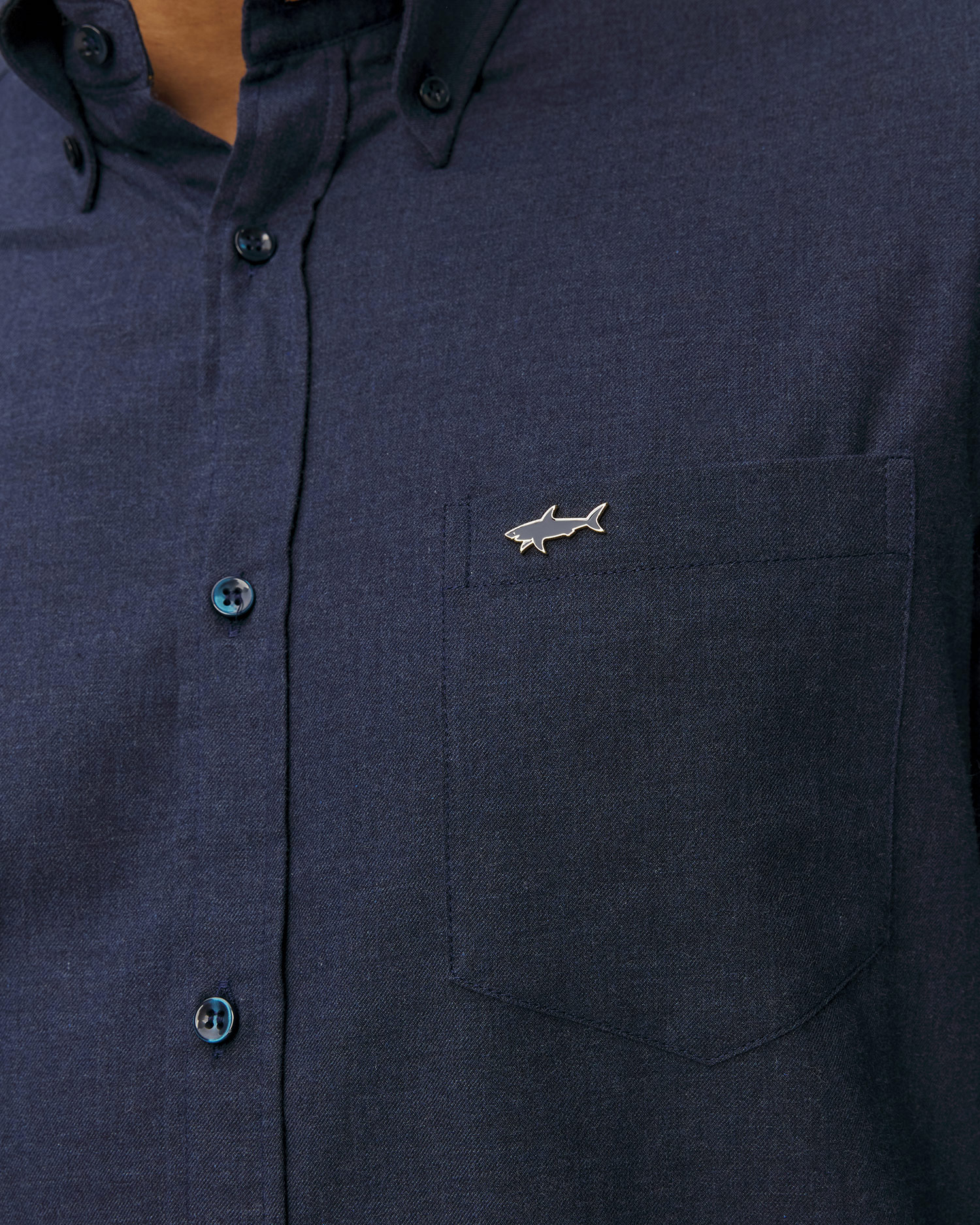 Chemise bleu marine pour hommes Paul&Shark