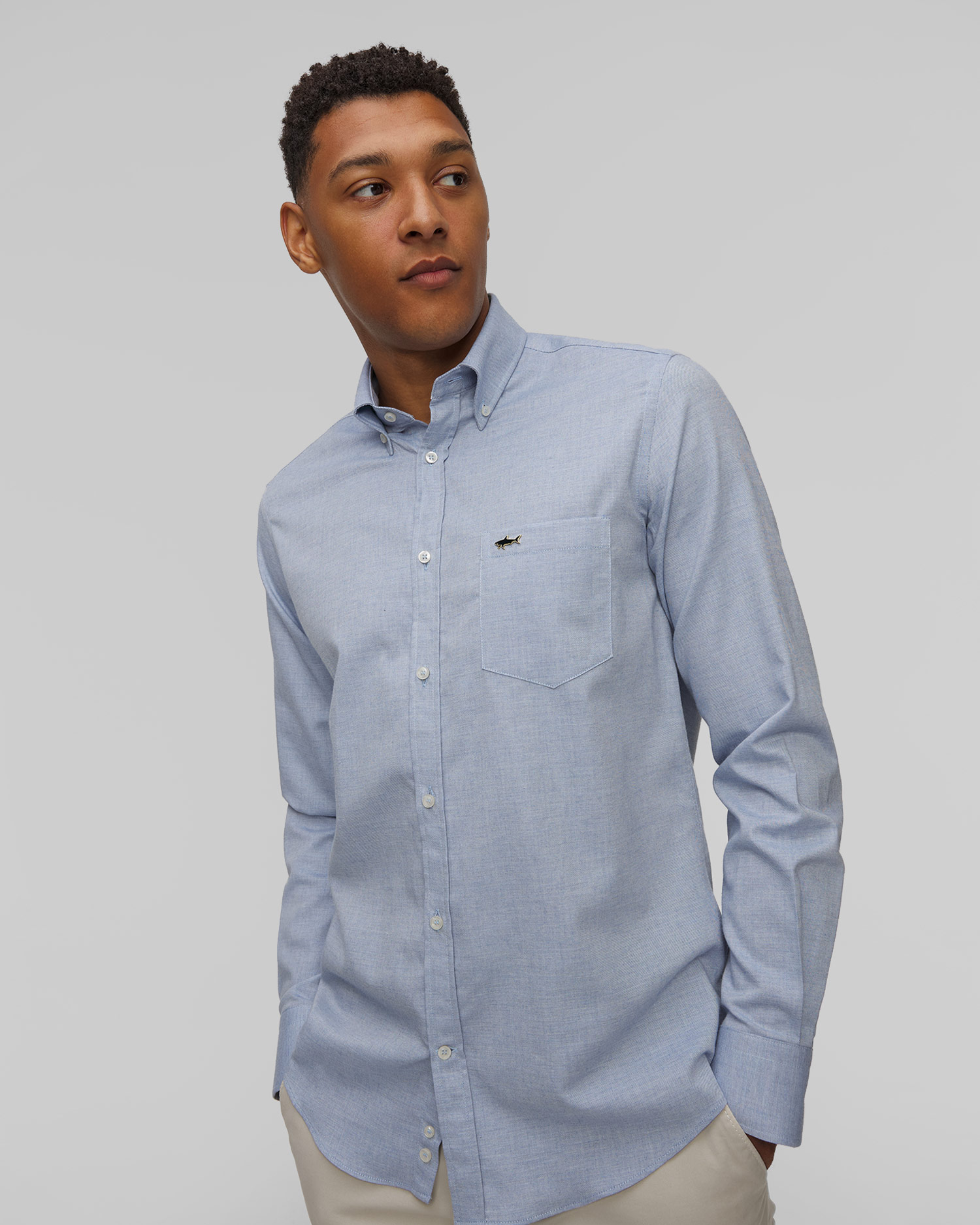 Błękitna koszula męska Paul&Shark