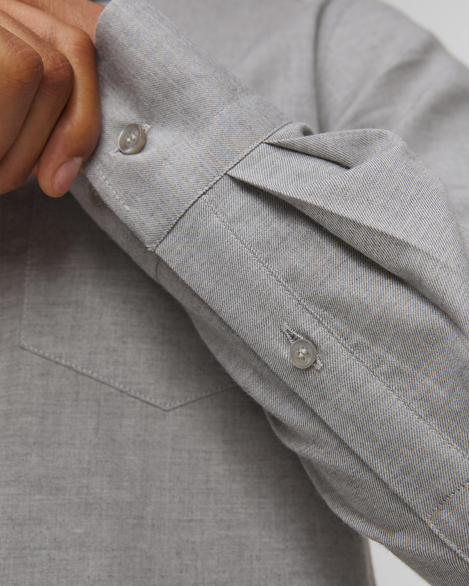 Szara koszula męska Paul&Shark