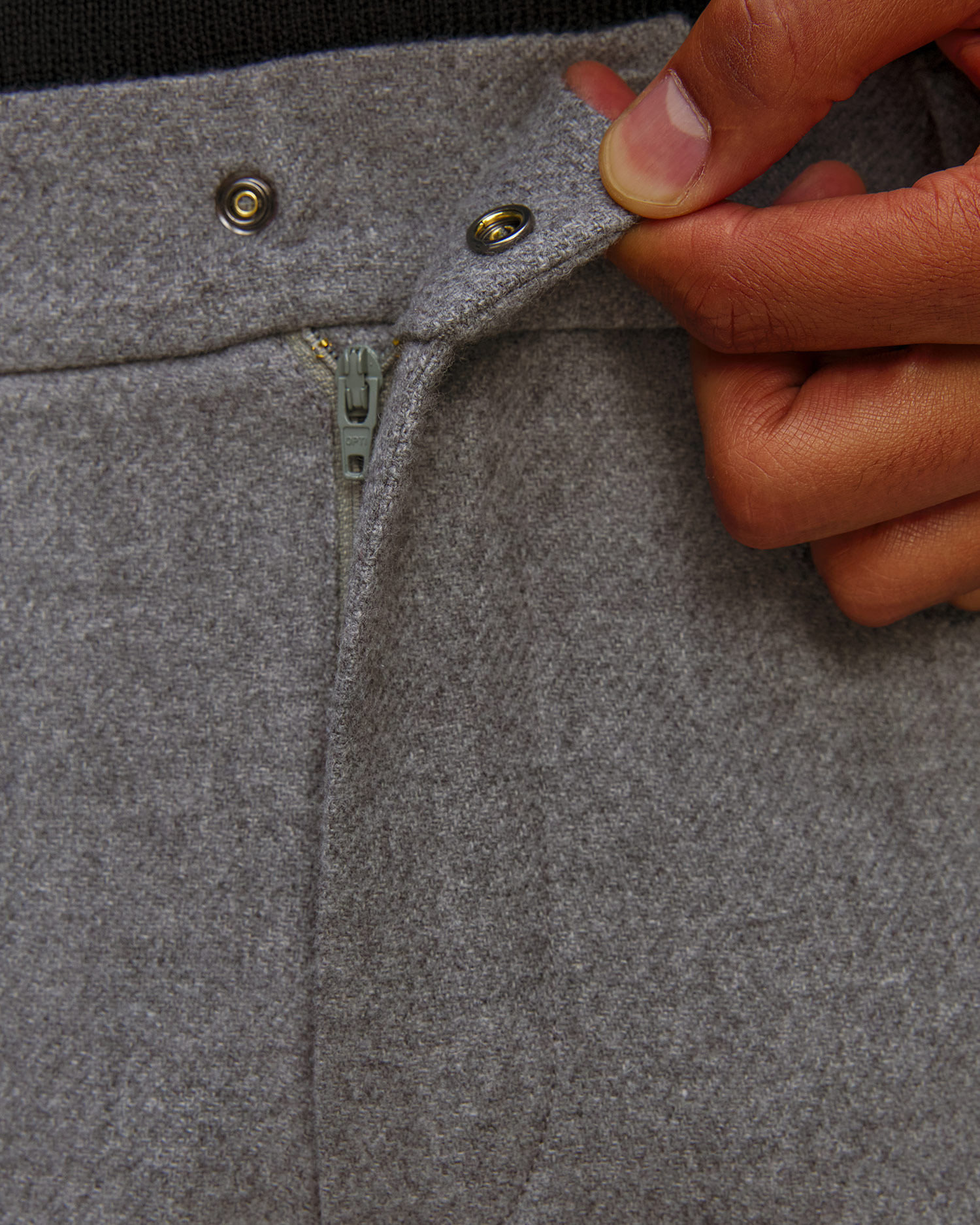 Pánske sivé vlnené nohavice Paul&Shark