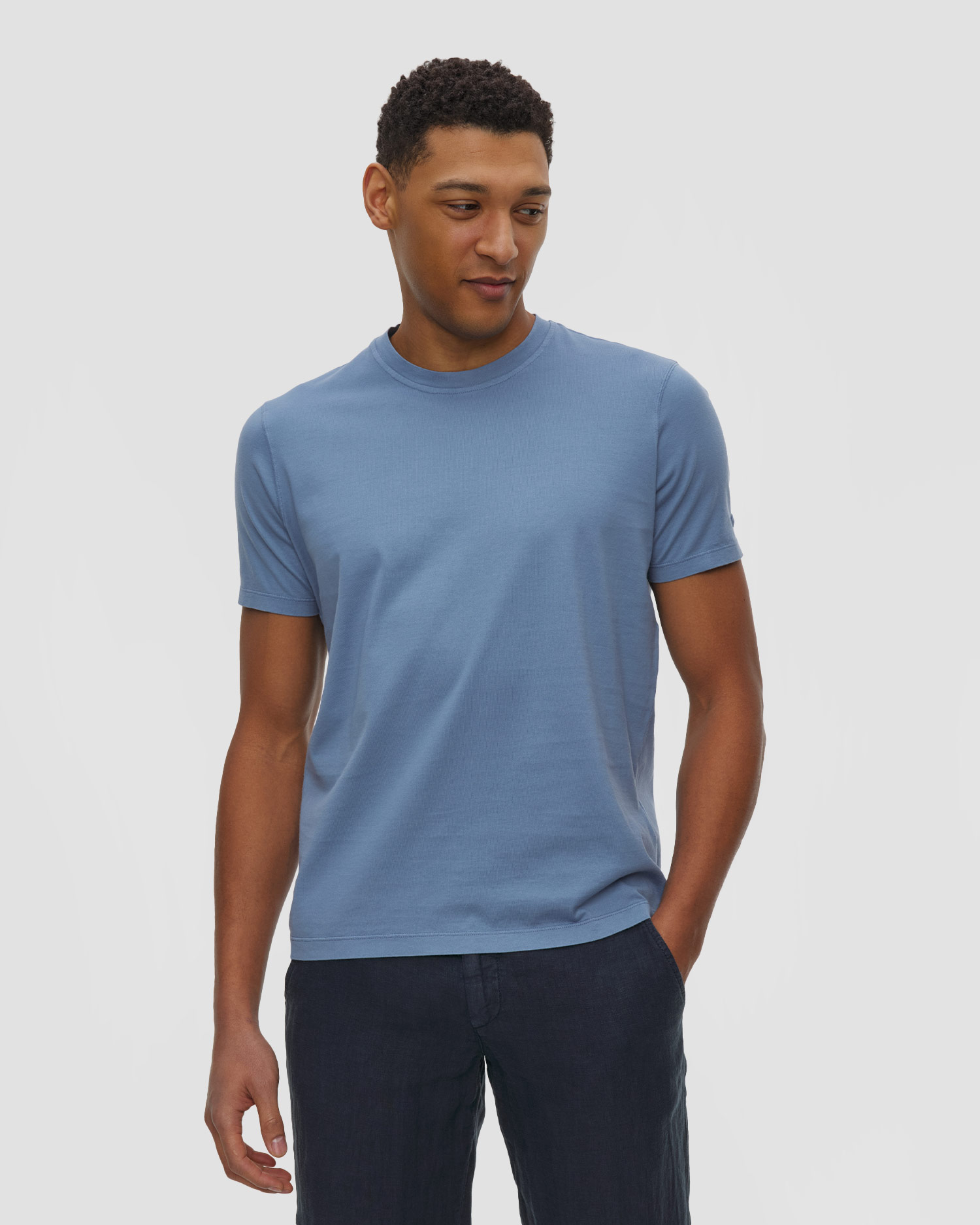 Modré pánské tričko Paul&Shark, Barva/Vzor: Niebieski