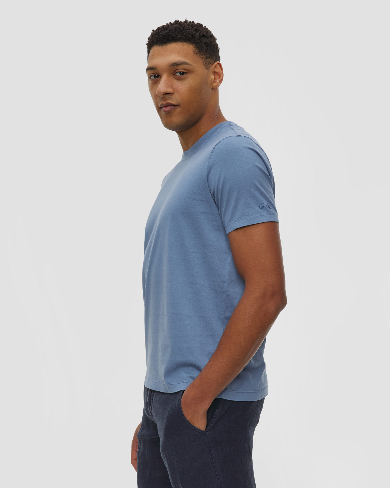 Modré pánské tričko Paul&Shark