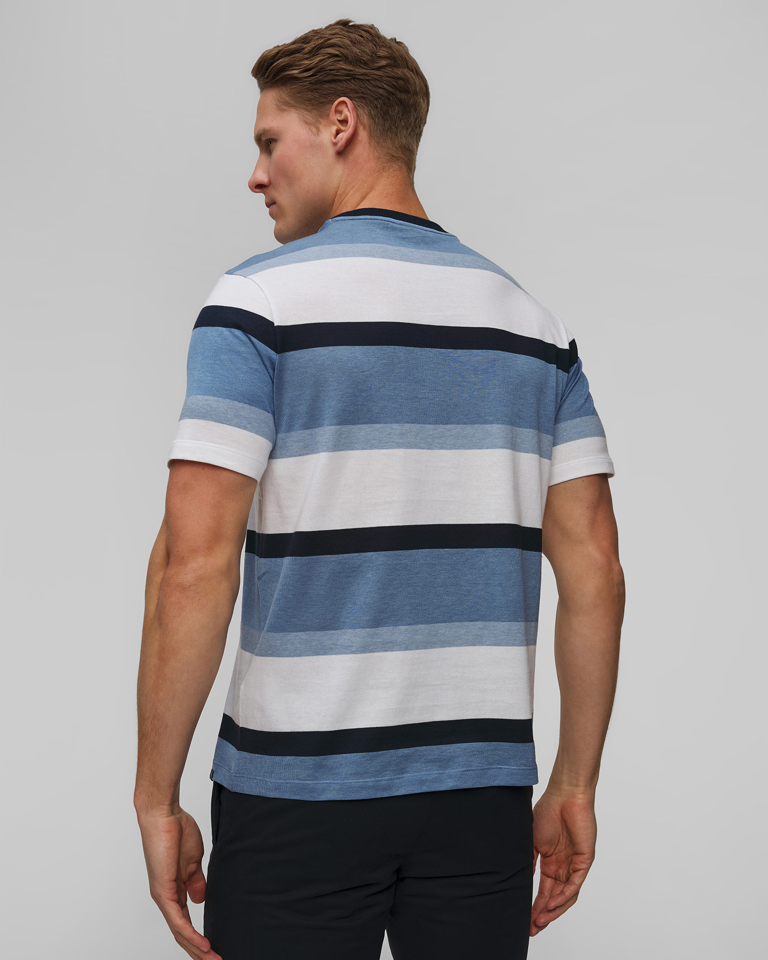 Tricou pentru bărbați cu dungi Paul&Shark