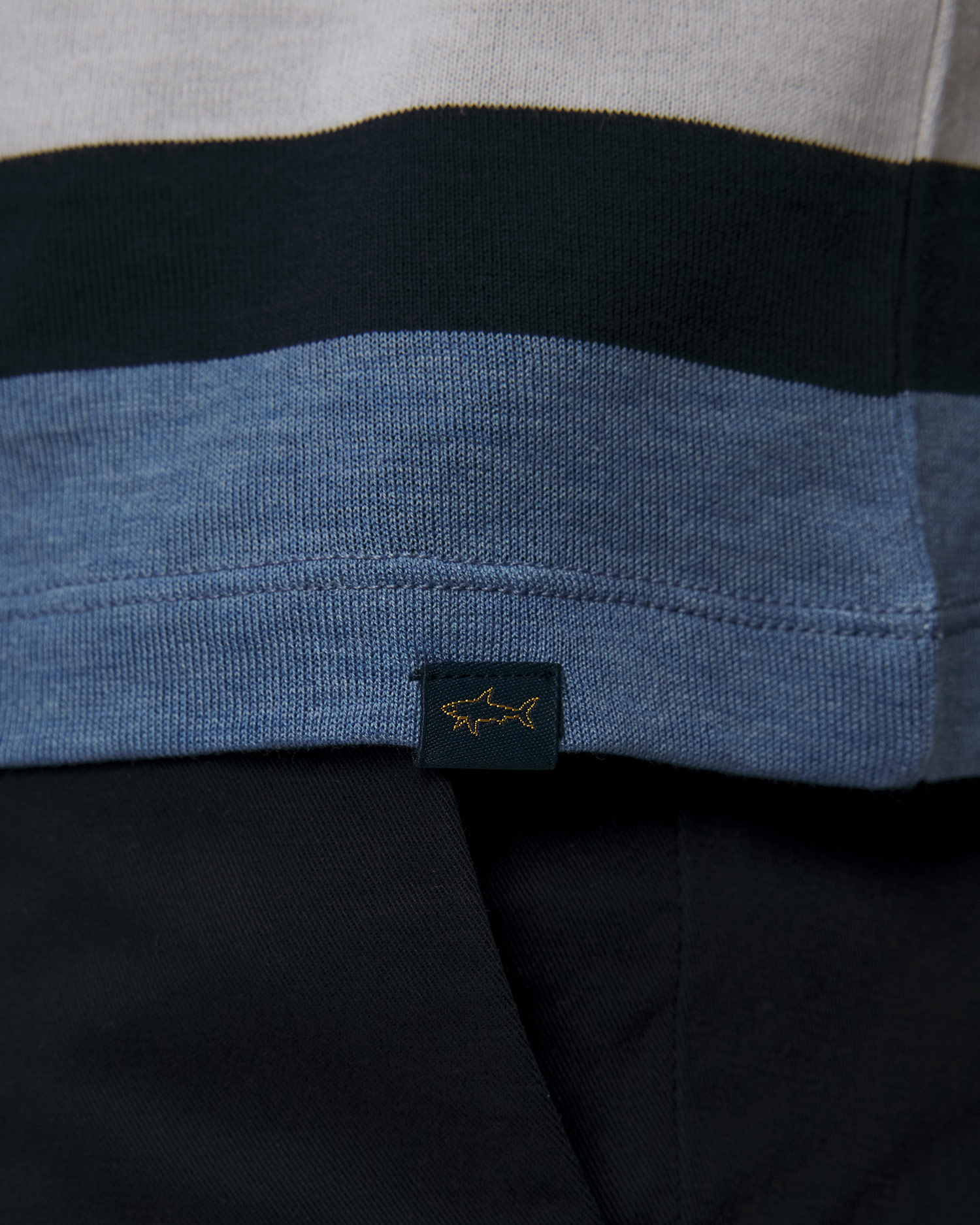 Tricou pentru bărbați cu dungi Paul&Shark