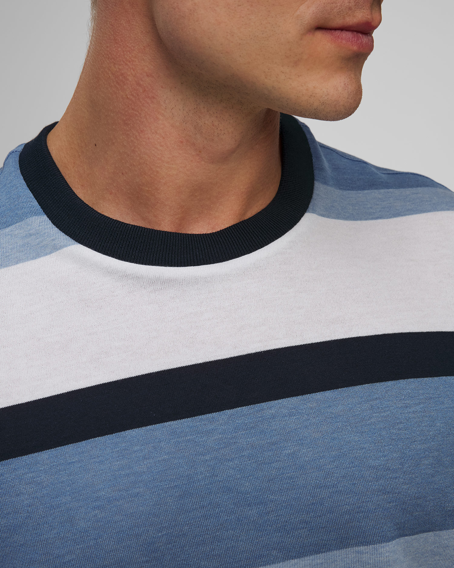 Tricou pentru bărbați cu dungi Paul&Shark