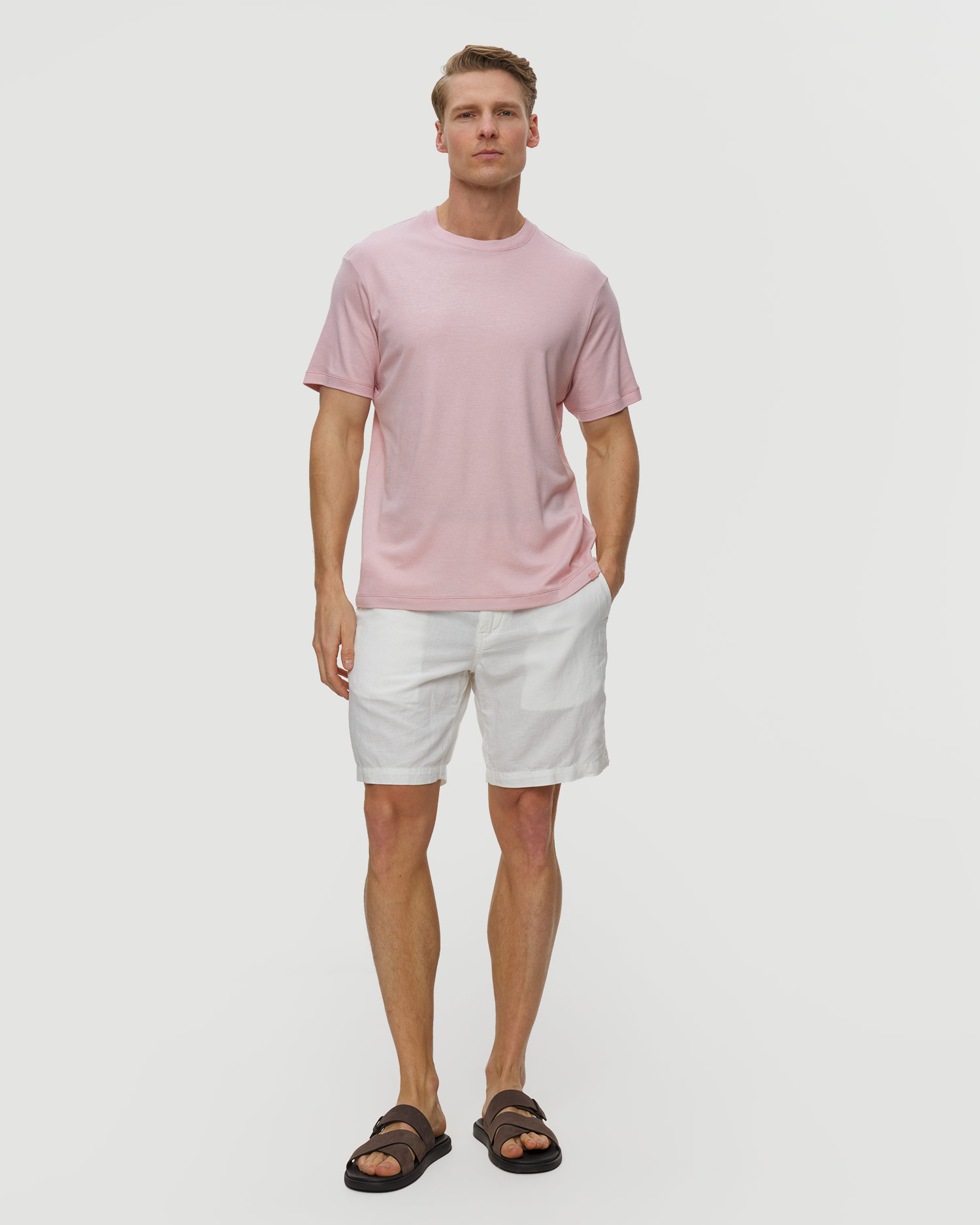 Růžové pánské tričko Paul&Shark