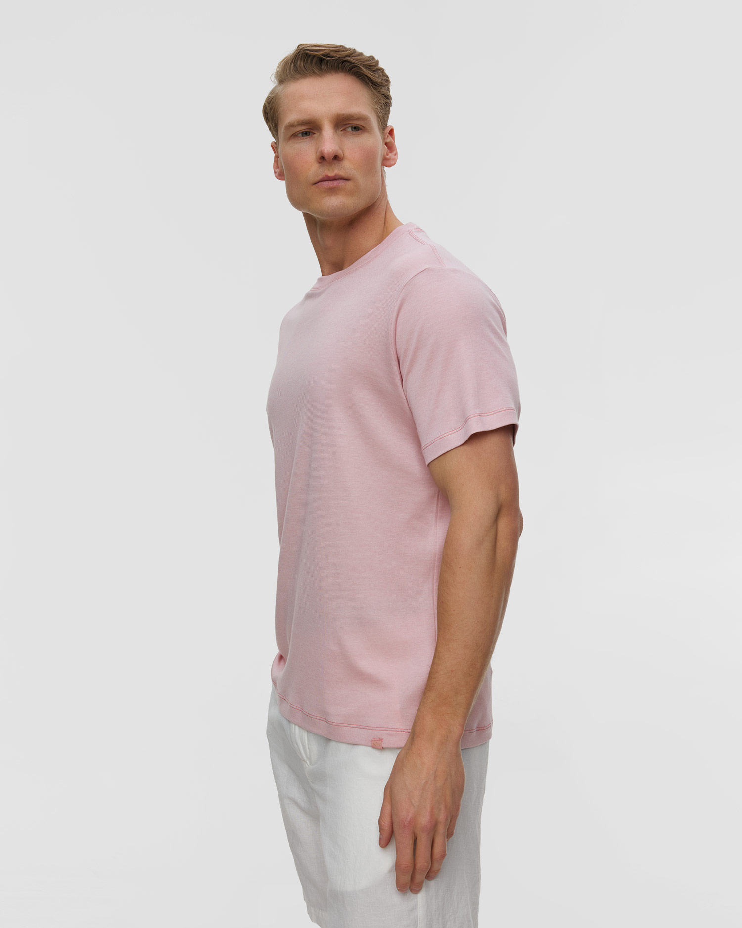 Růžové pánské tričko Paul&Shark