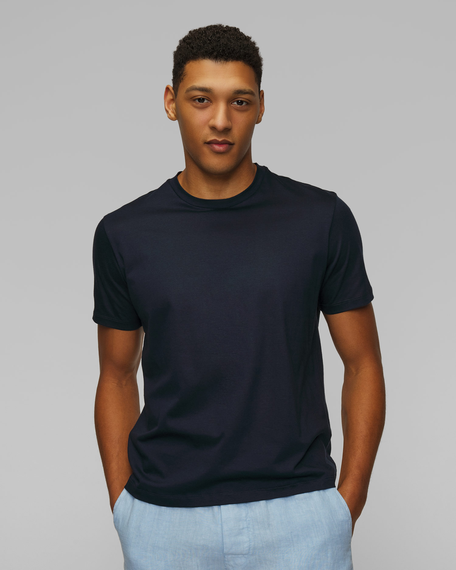 Pánske tmavomodré tričko Paul&Shark