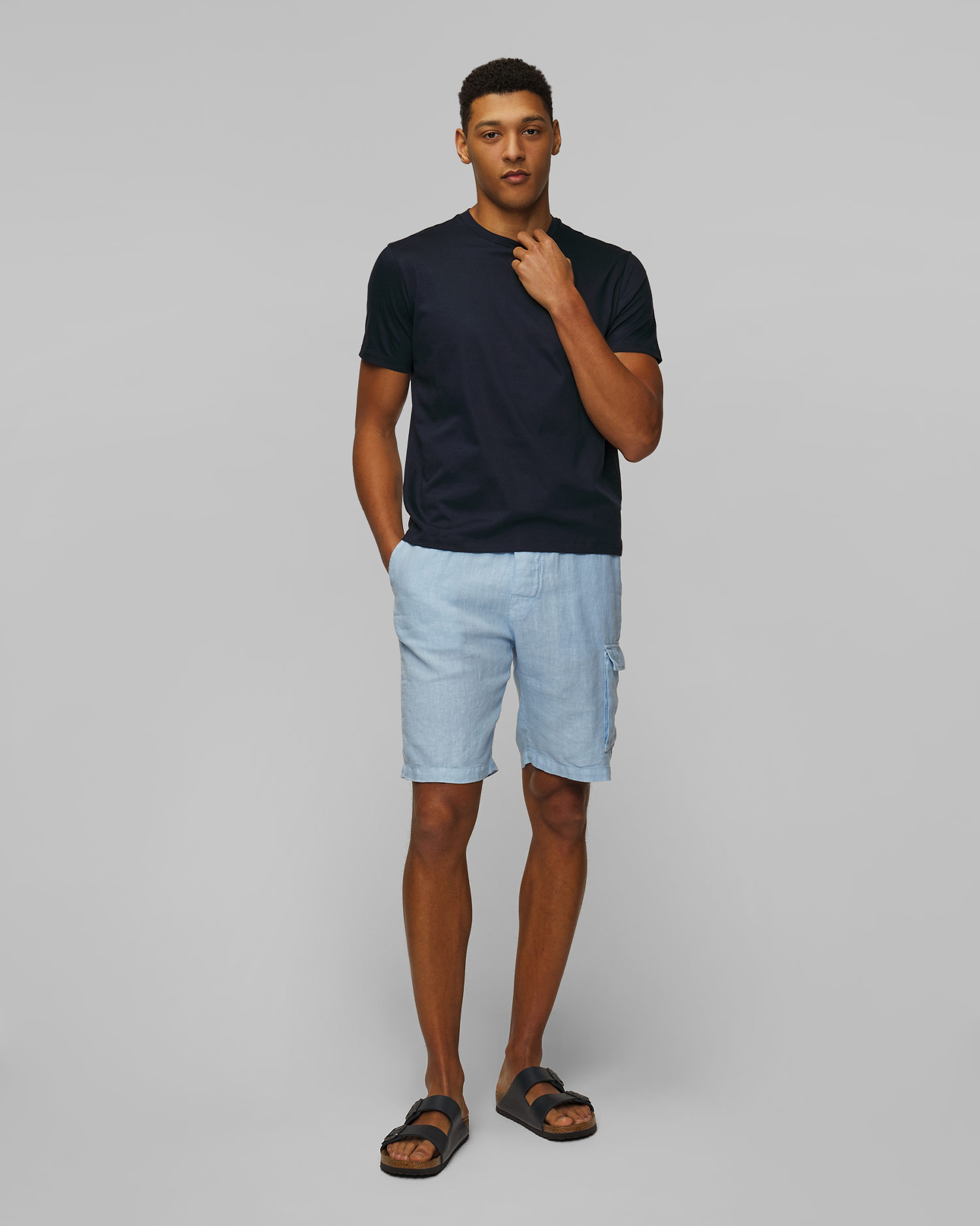 Pánske tmavomodré tričko Paul&Shark