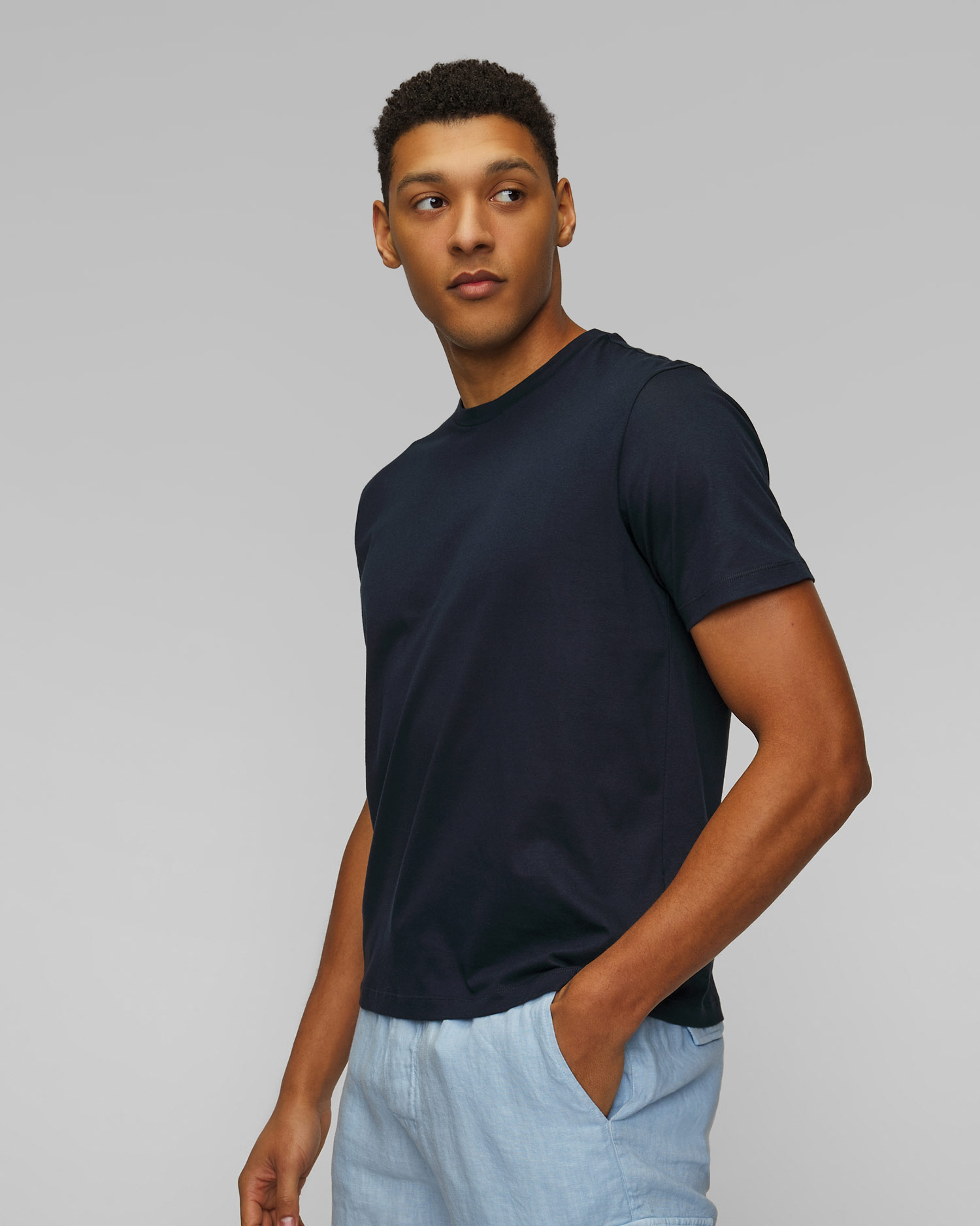 Pánske tmavomodré tričko Paul&Shark