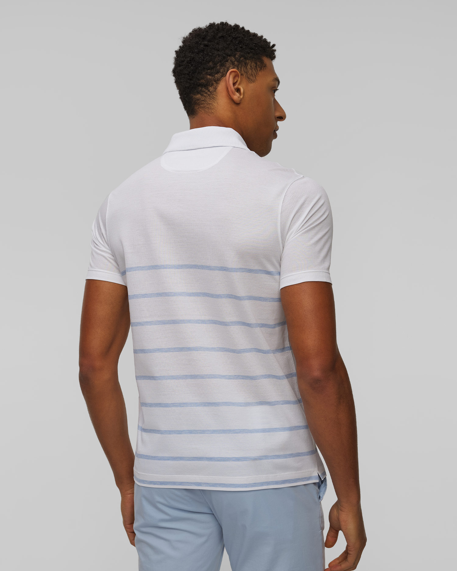 Polo rayé pour hommes Paul&Shark