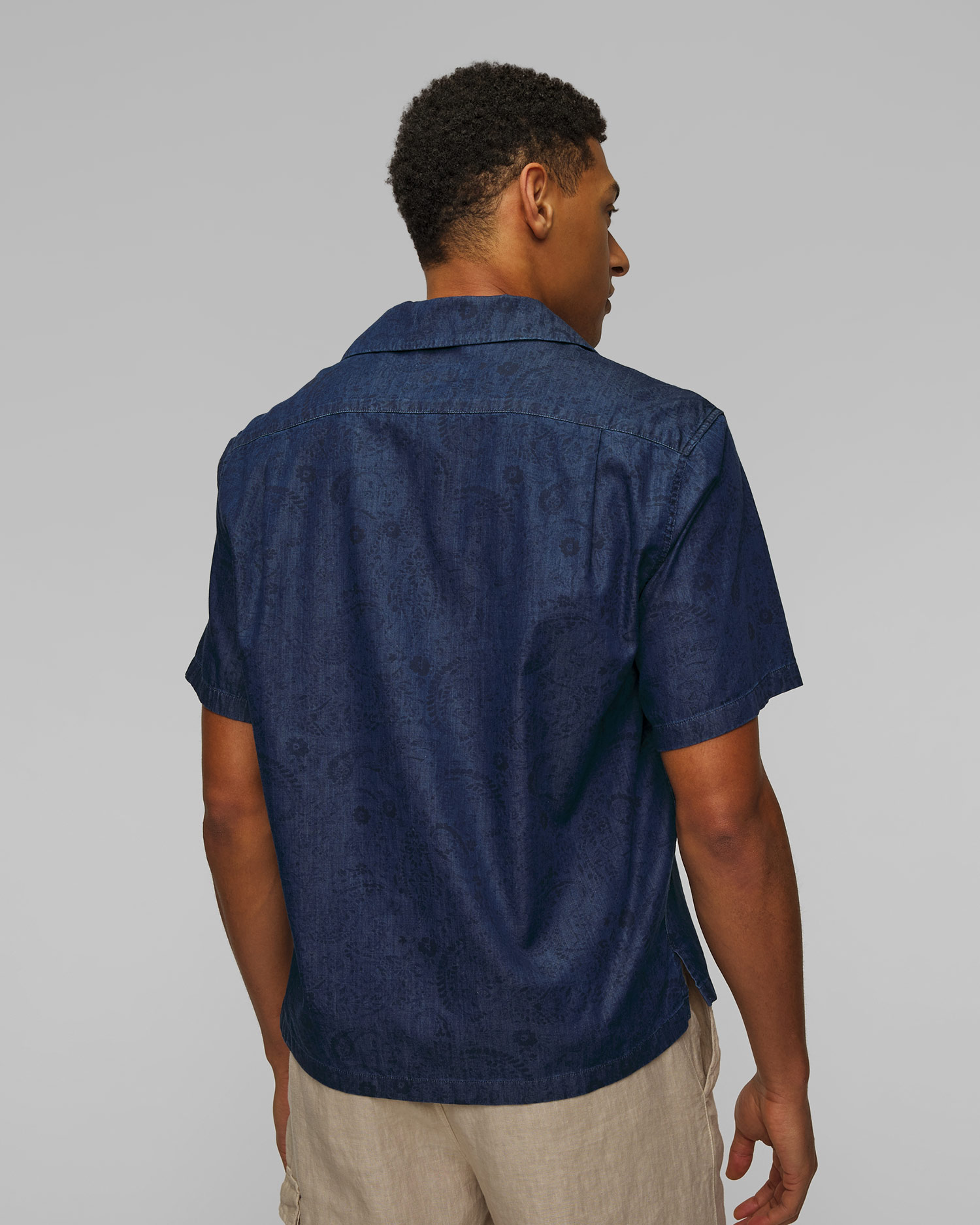 Chemise bleu marine pour hommes Paul&Shark