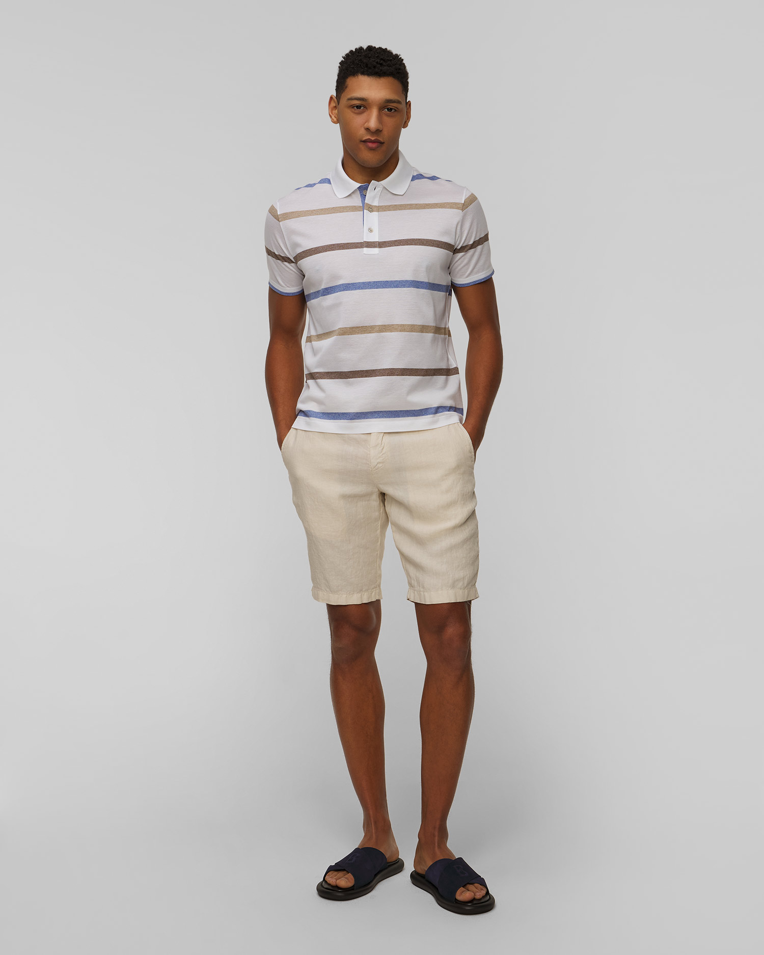 Paul&Shark Leinenshorts für Herren n Beige