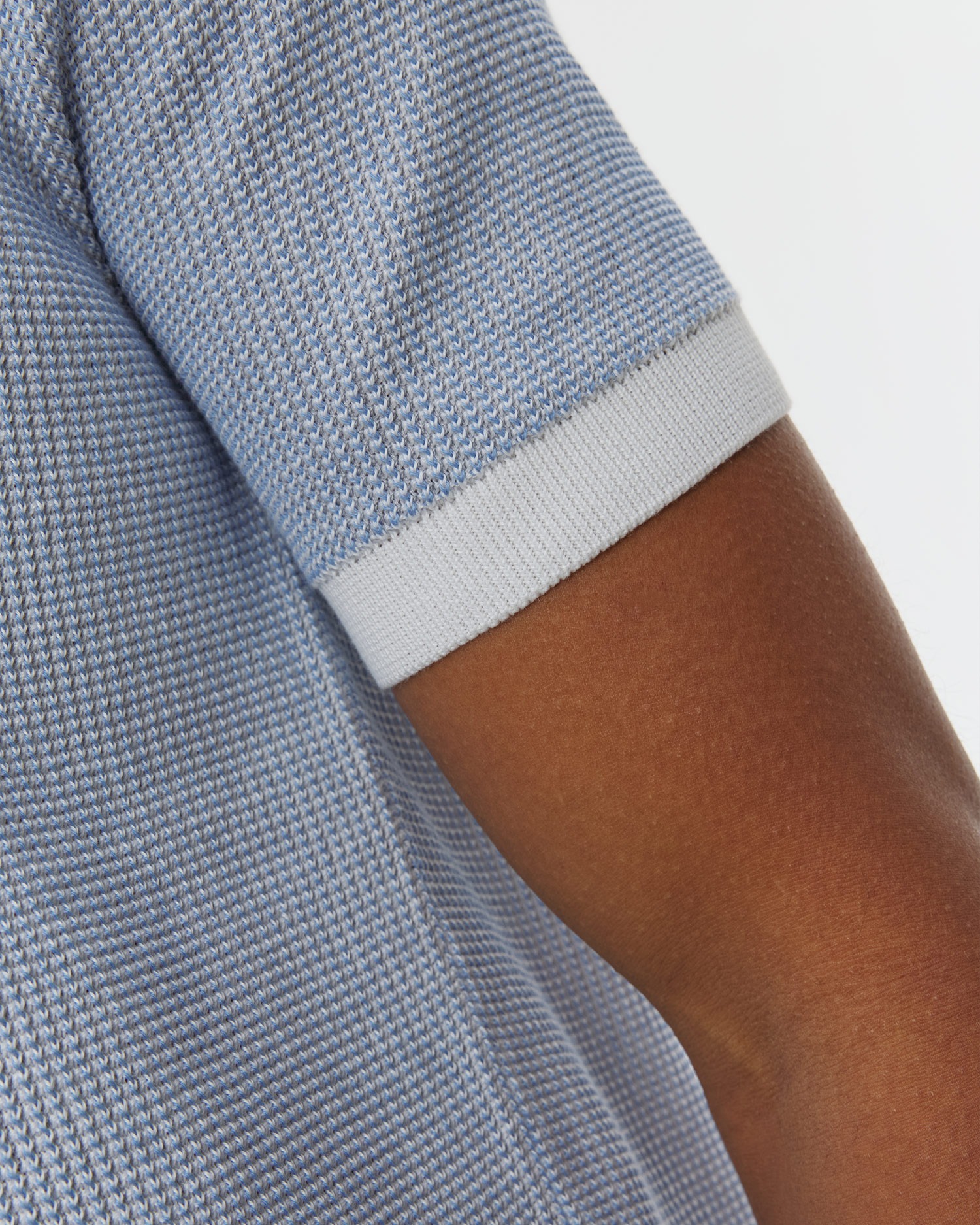 Světle modrá pánská polokošile Paul&Shark