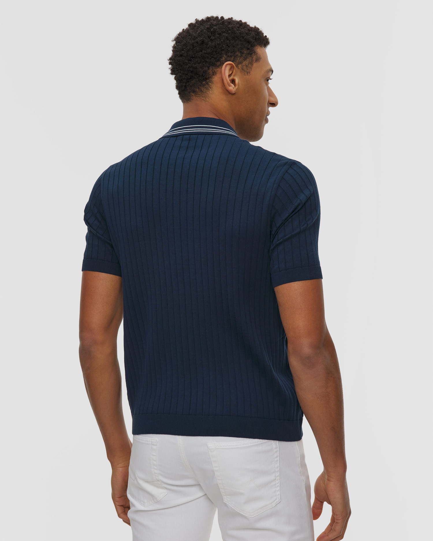 Tmavě modrá pánská polokošile Paul&Shark