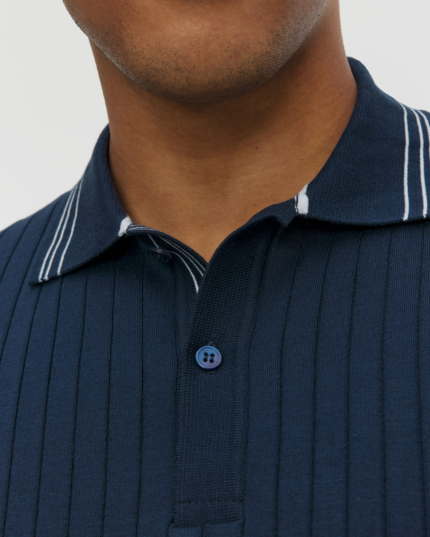 Tmavě modrá pánská polokošile Paul&Shark