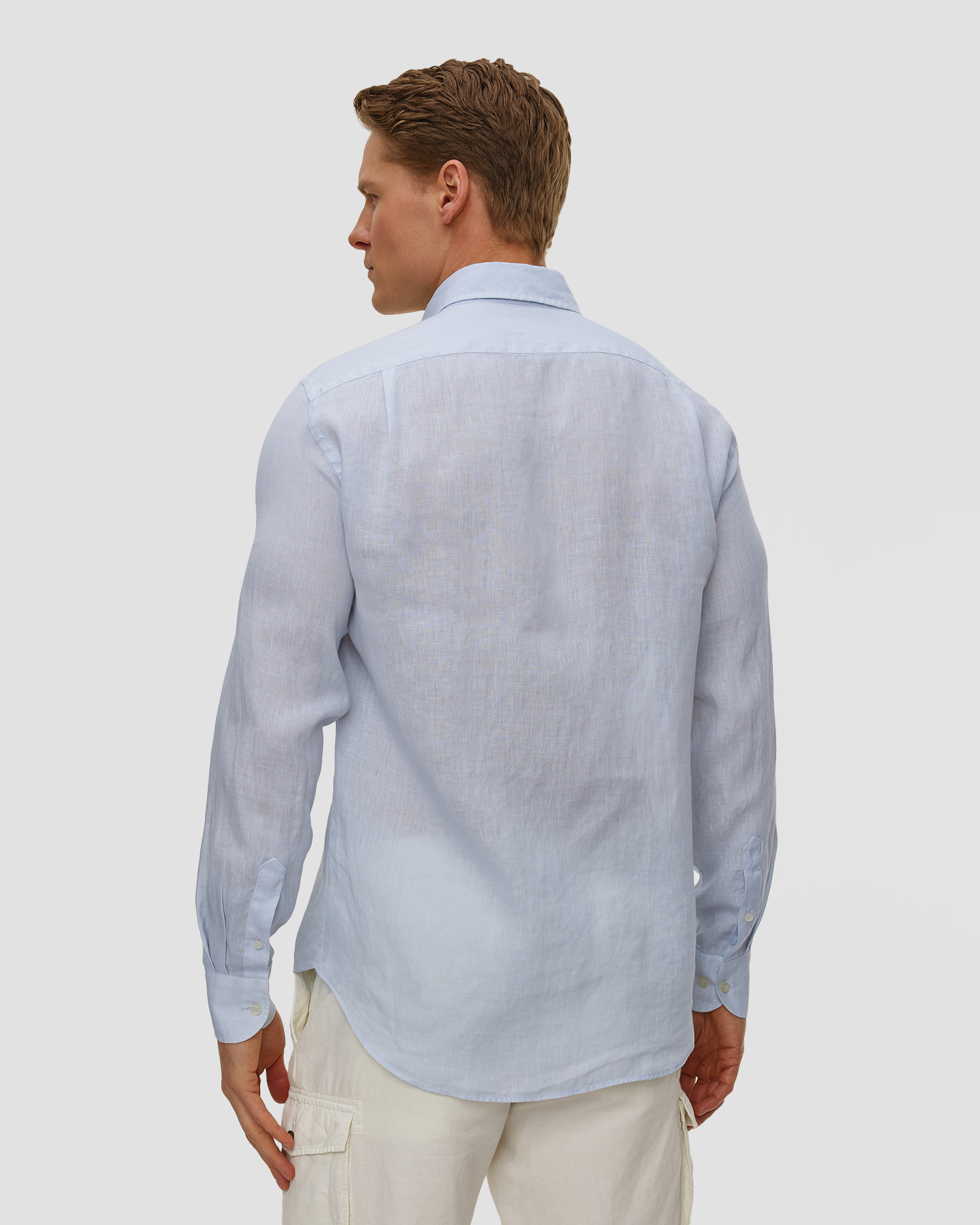 Cămașă din in pentru bărbați Paul&Shark