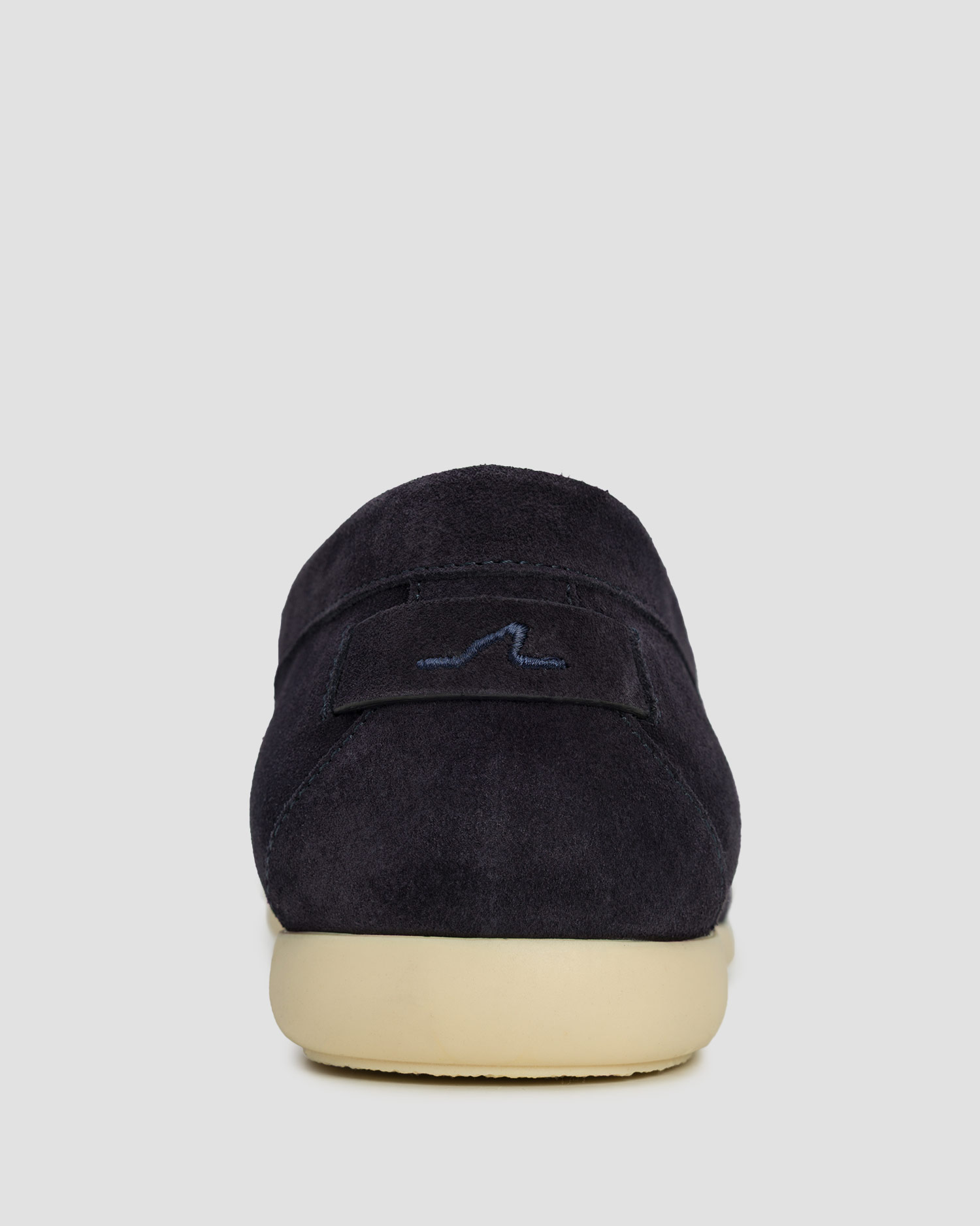 Pantofi laofer din piele de căprioară pentru bărbați Paul&Shark Portofino bleumarin