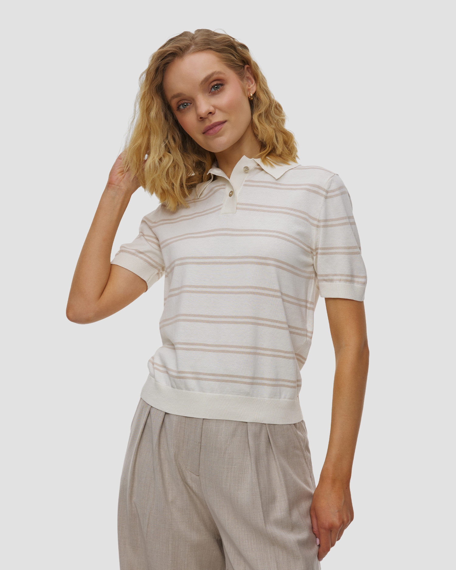 Paul&Shark Poloshirt aus Seidenstrick für Damen