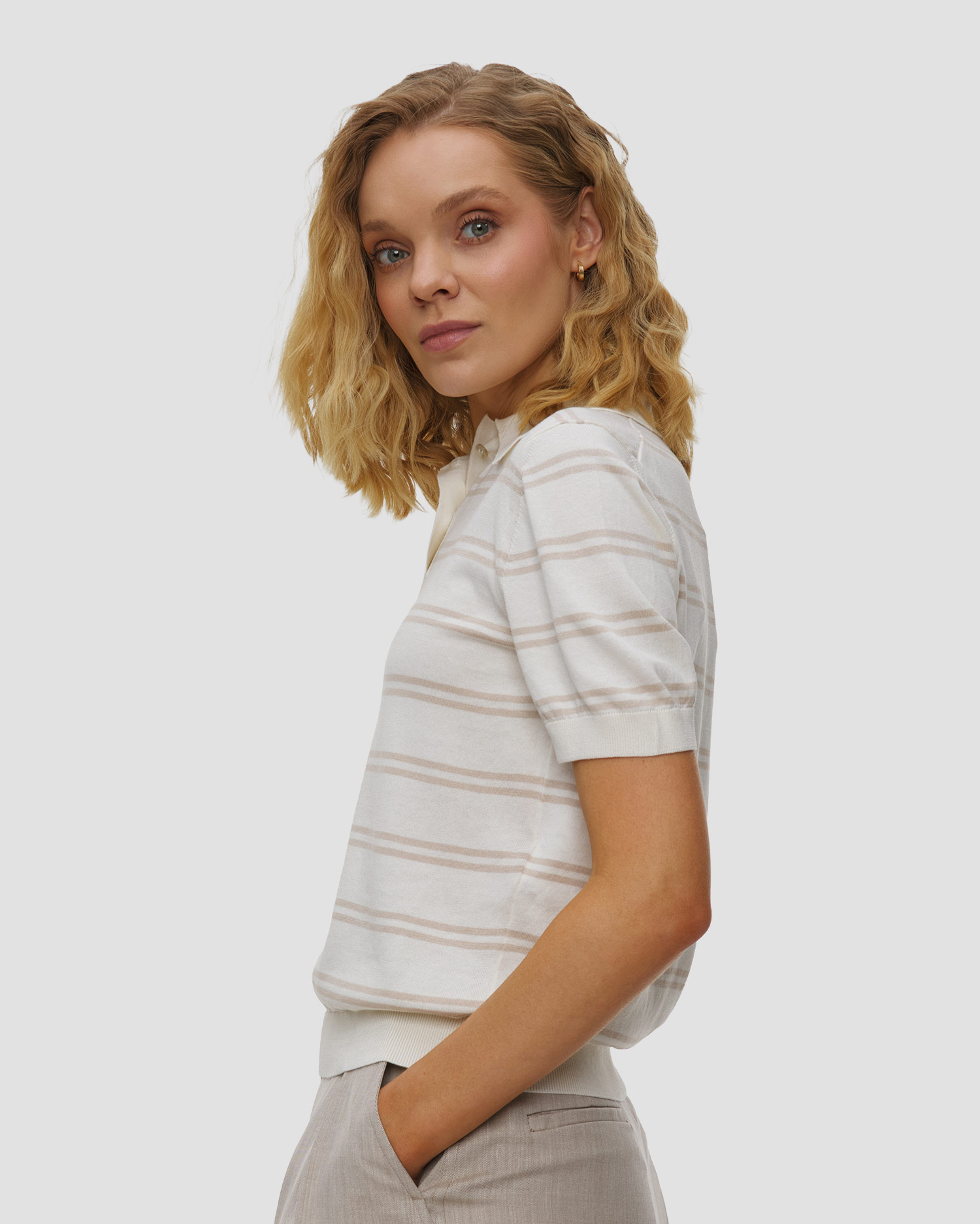 Paul&Shark Poloshirt aus Seidenstrick für Damen