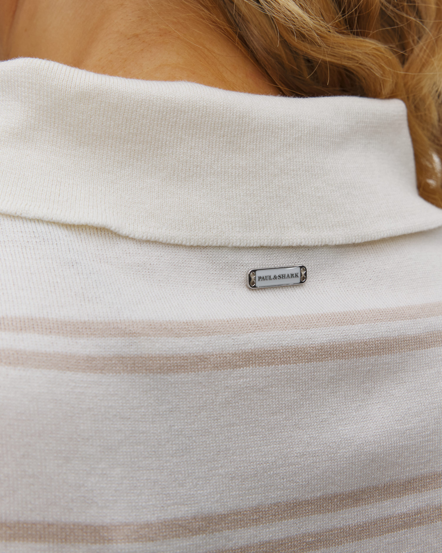Paul&Shark Poloshirt aus Seidenstrick für Damen