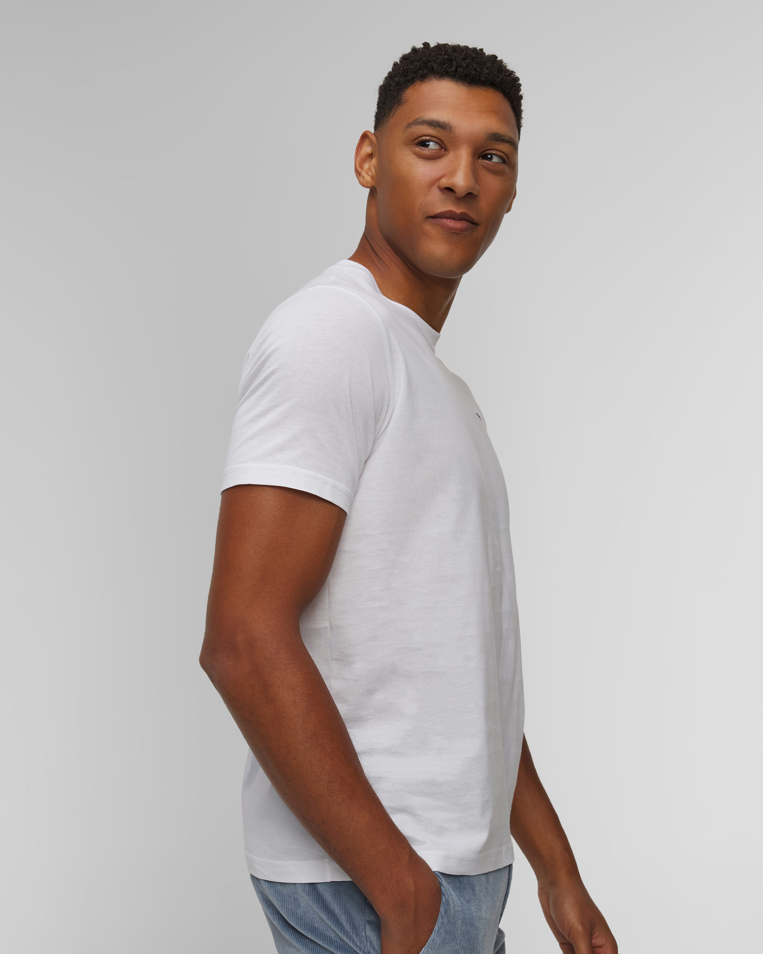 Pánske biele tričko Paul&Shark