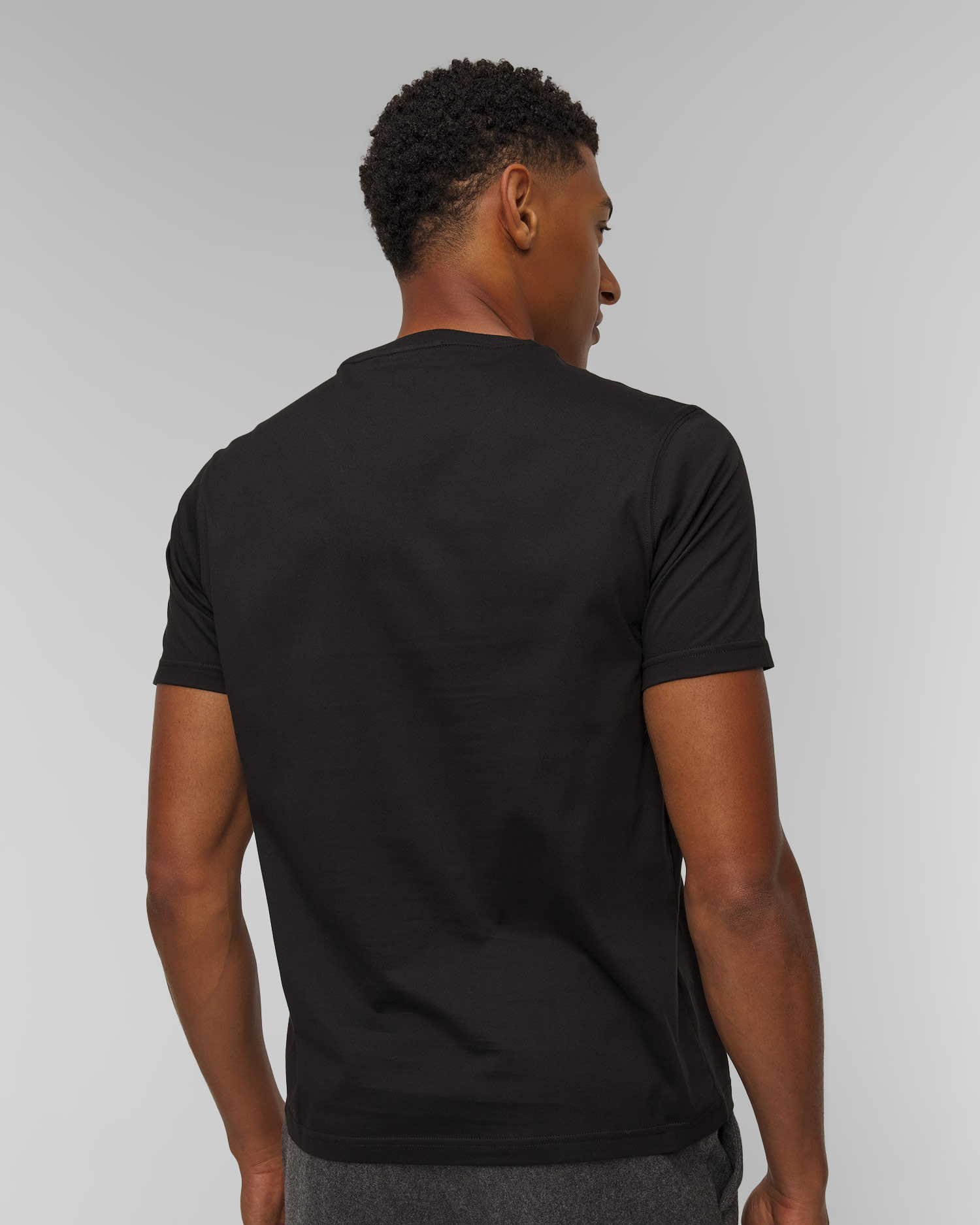 Pánske čierne tričko Paul&Shark